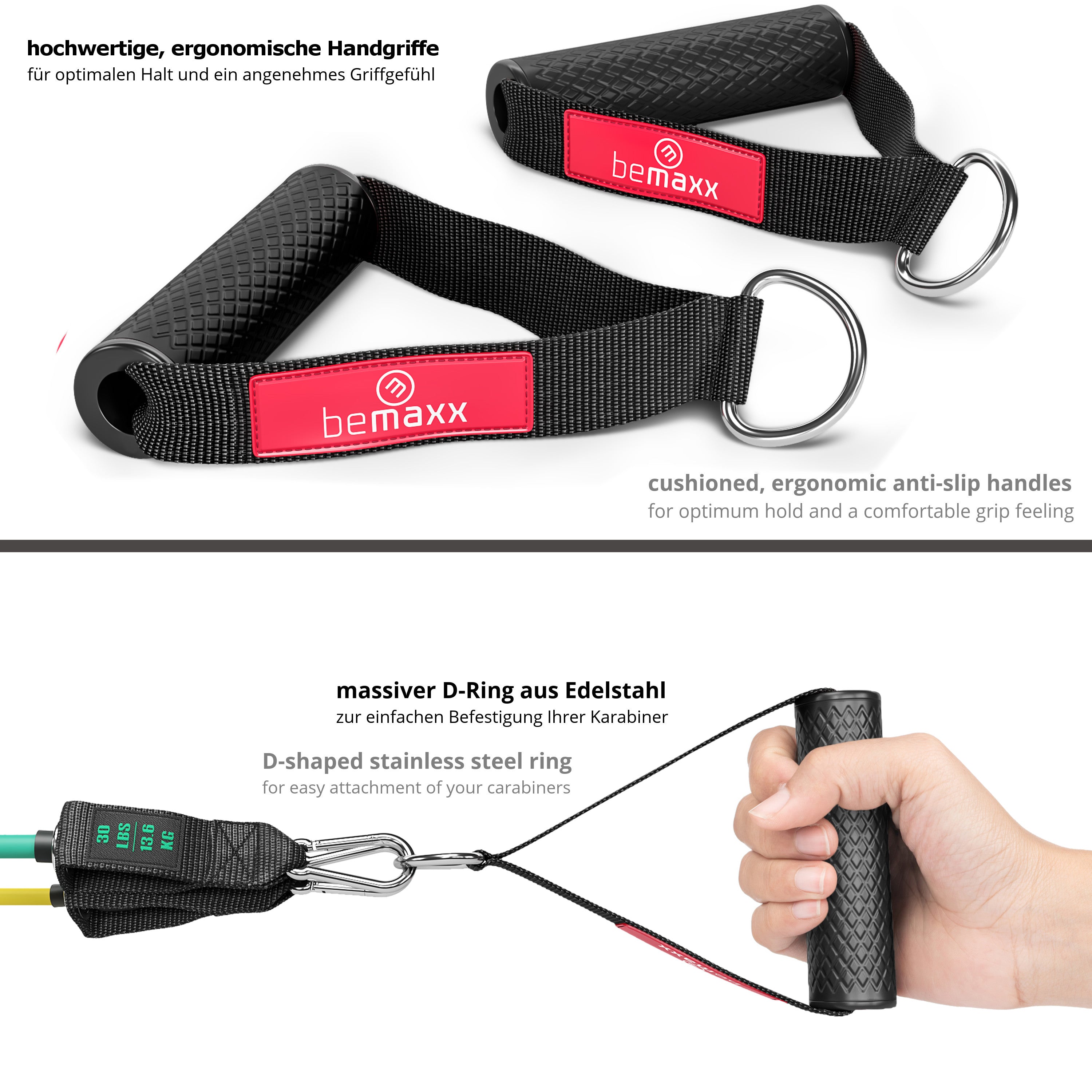 Pair of Handles for Resistance Band Set