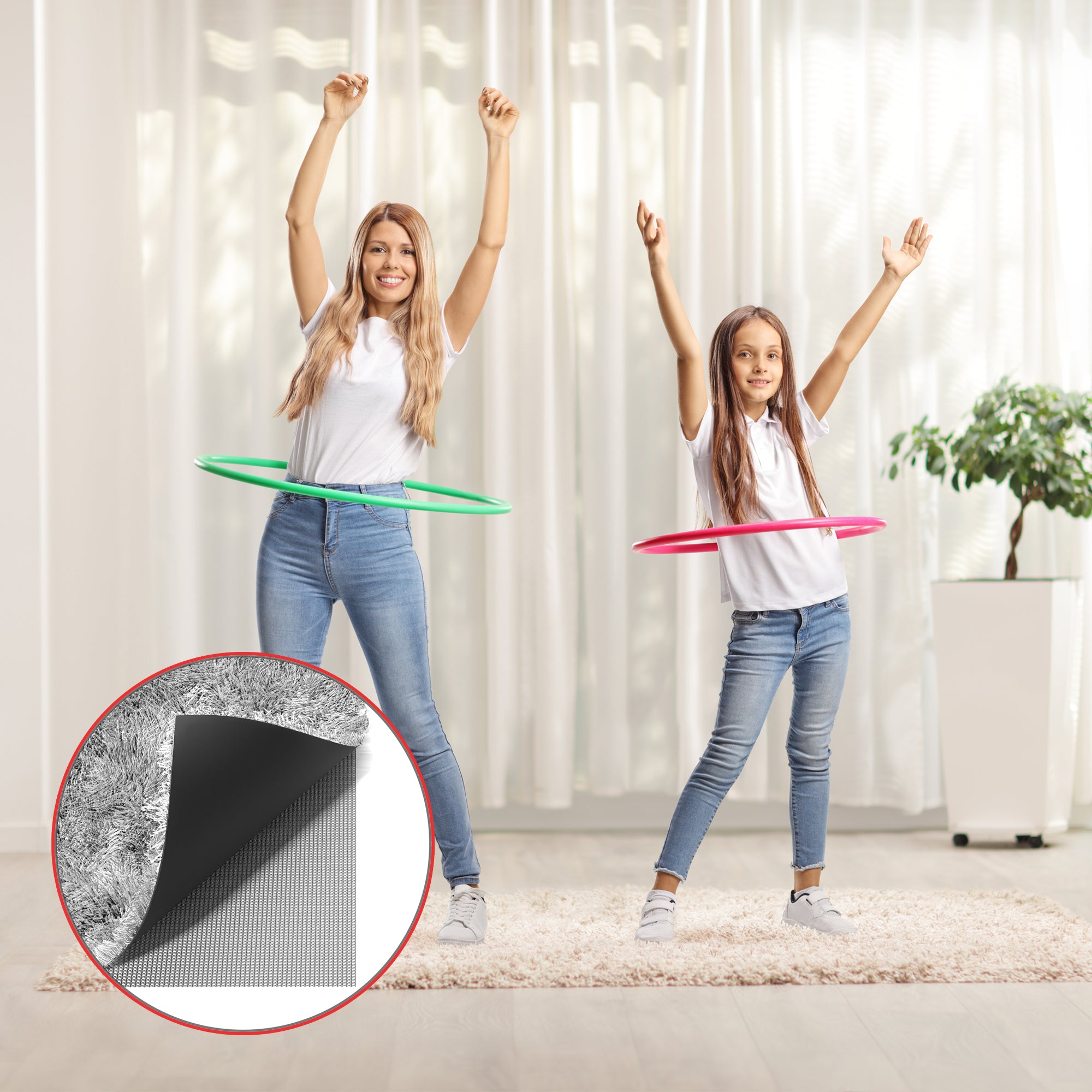 Anti-Slip Mats for Puzzle Mats