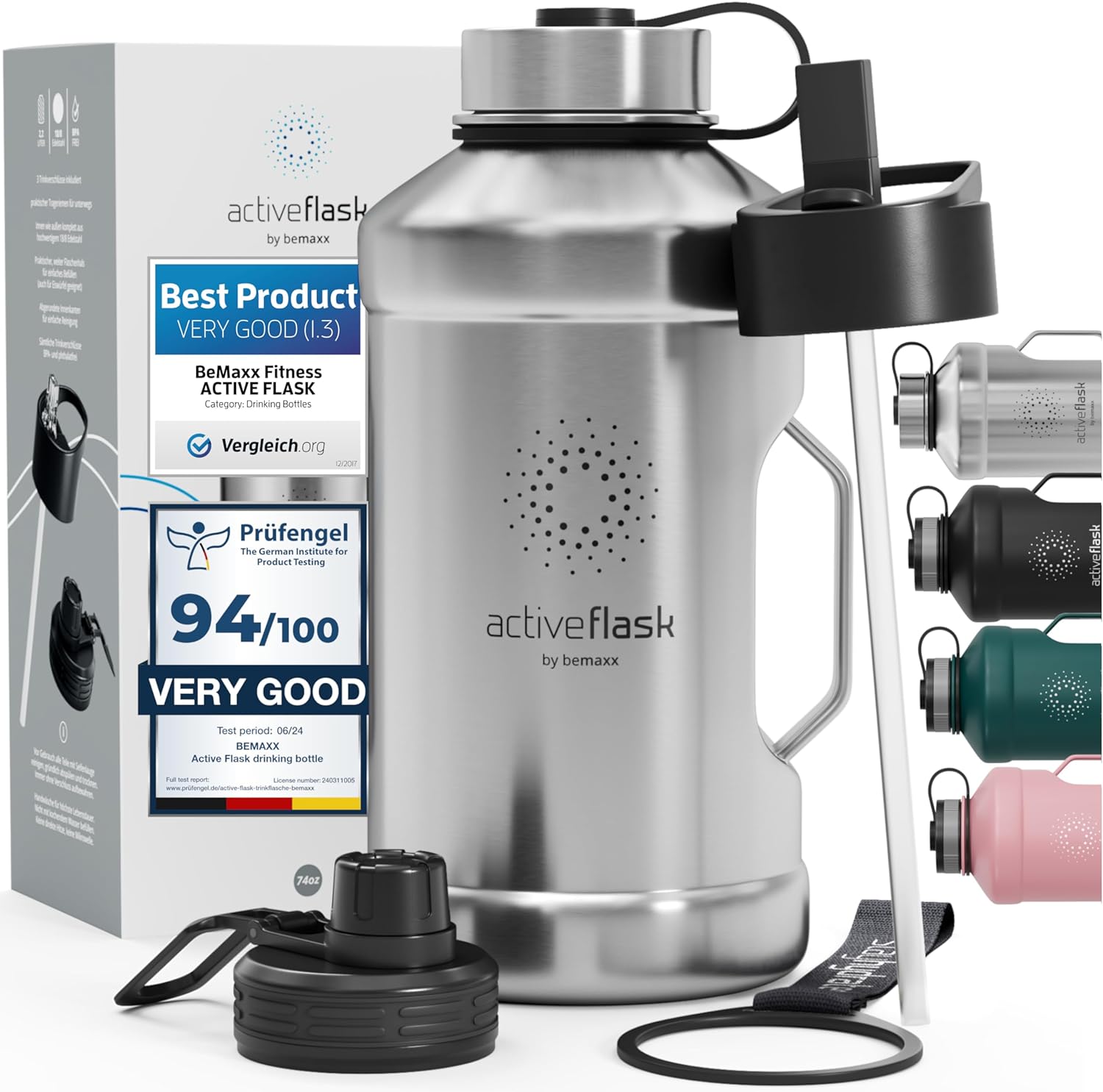 ACTIVE FLASK Single Wall 1.3L + 2.2L