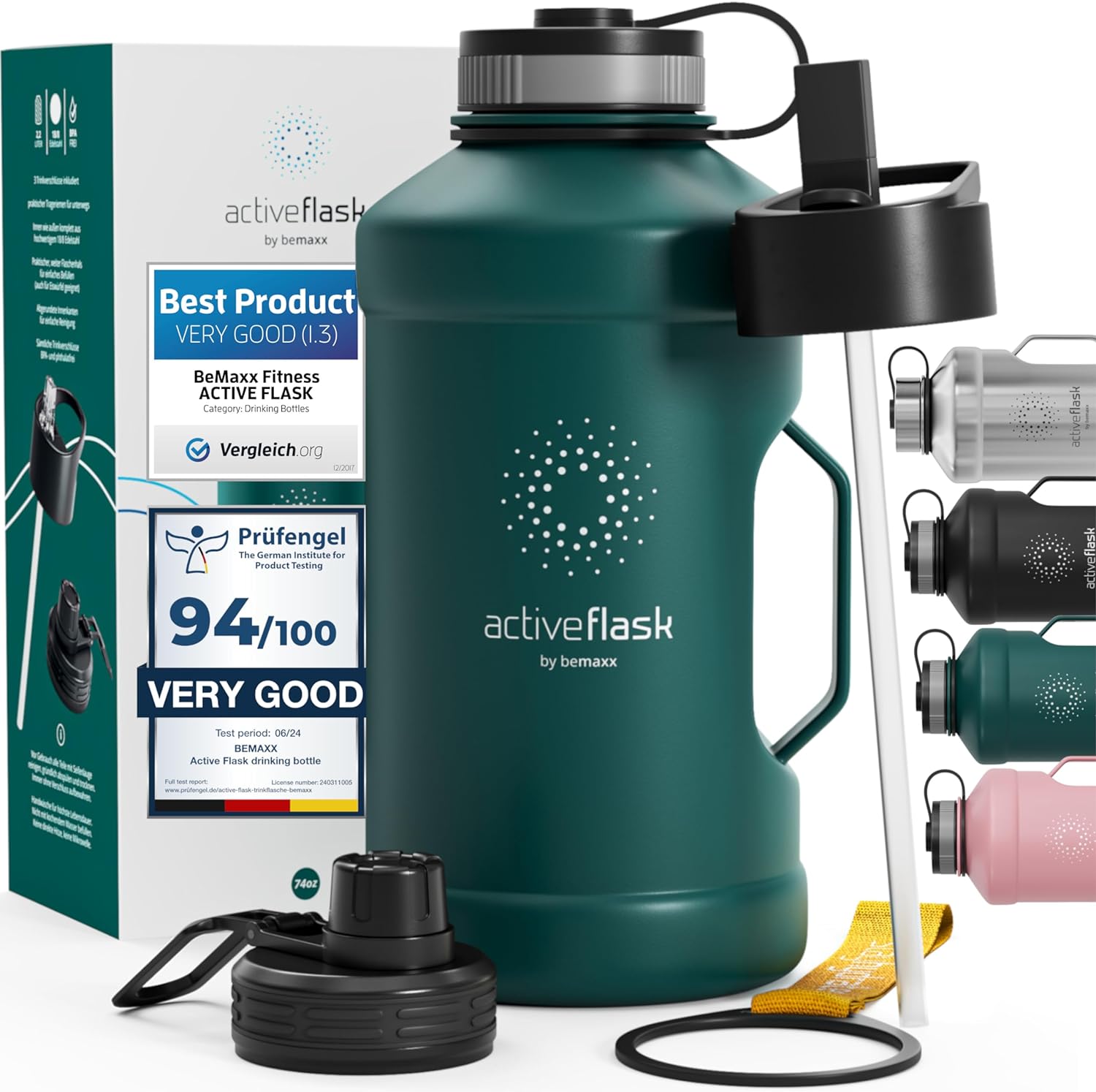 ACTIVE FLASK Single Wall 1.3L + 2.2L