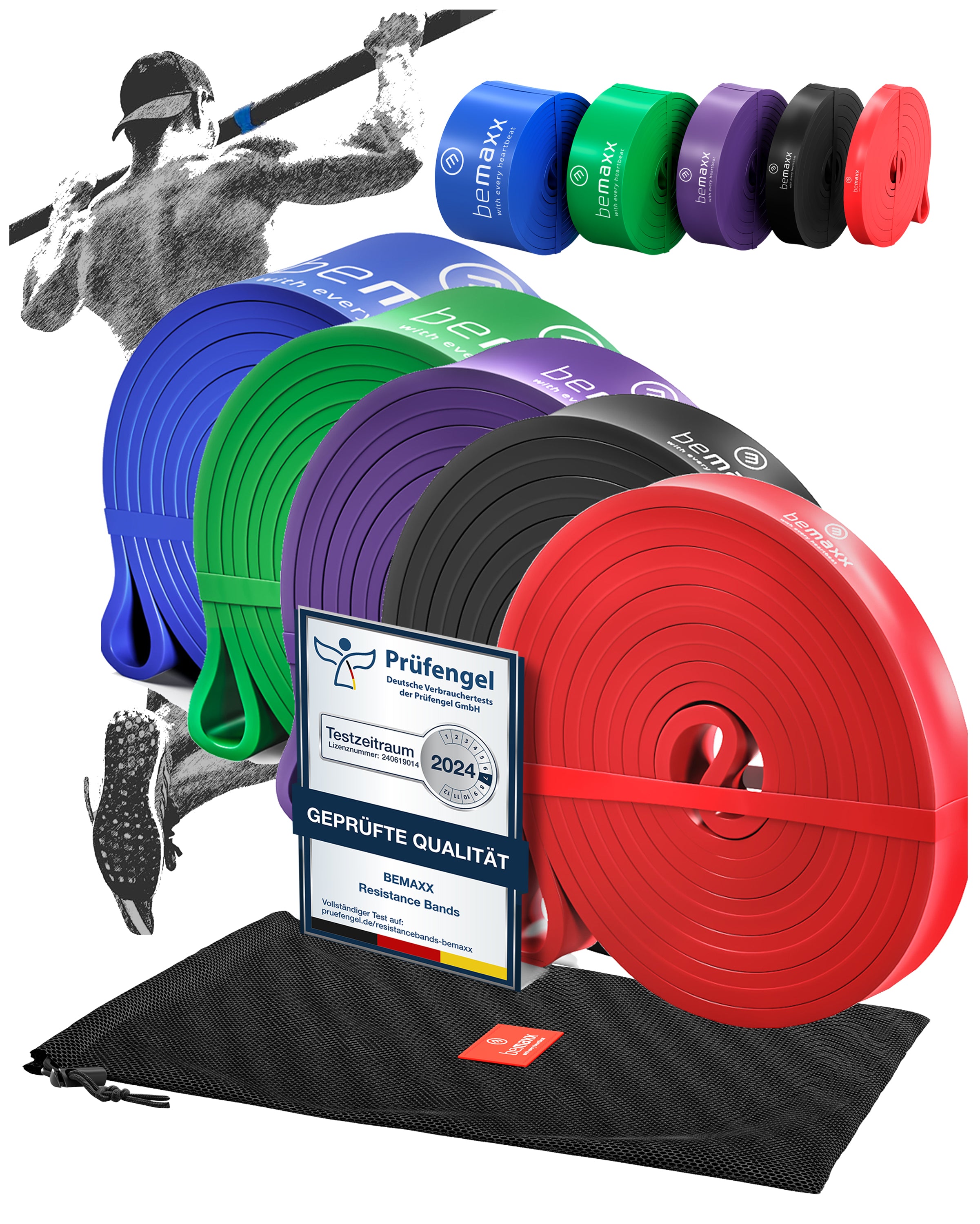 #color_Set of 5 (Red | Black | Purple | Green | Blue)