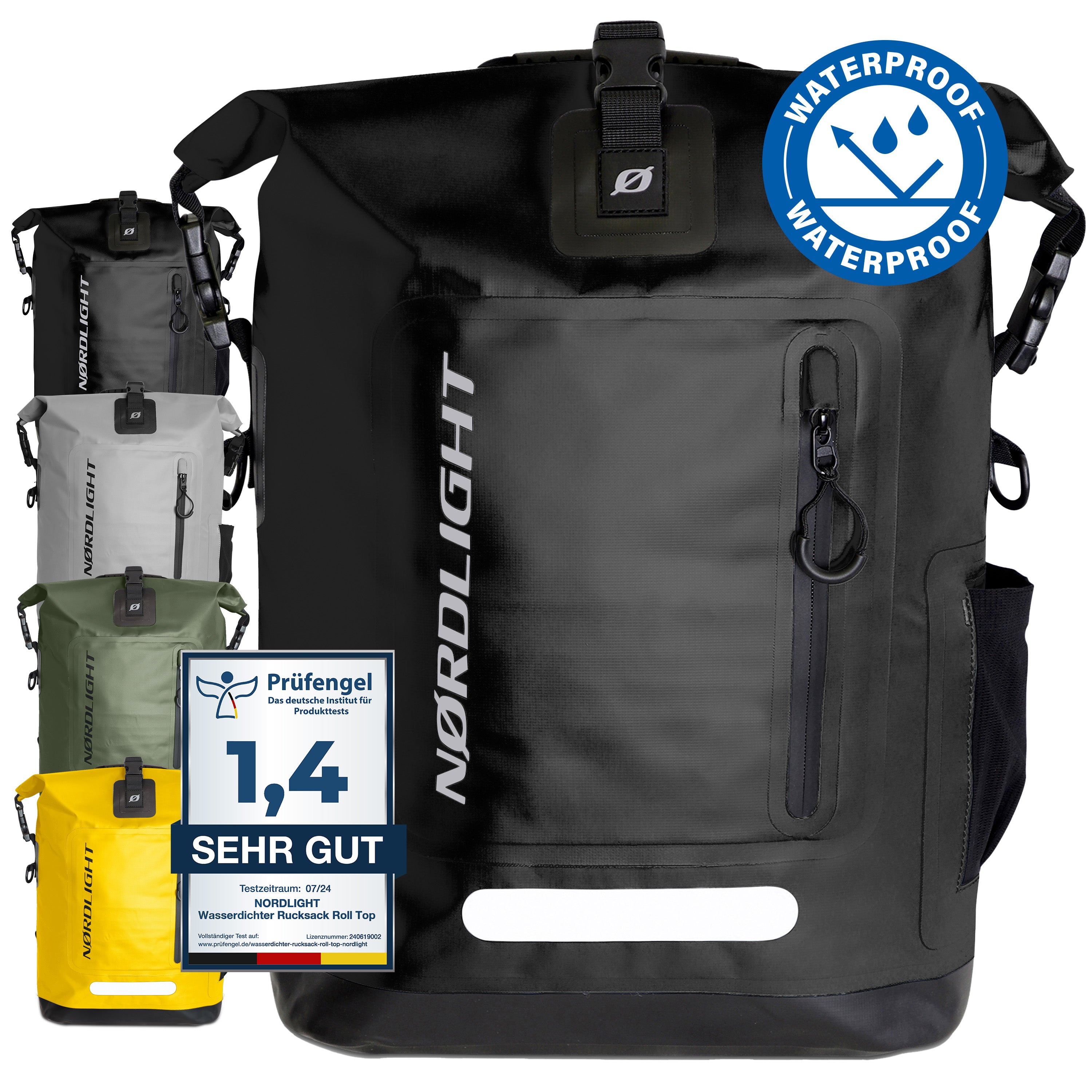 Nordlight | Backpack Roll Top 25L