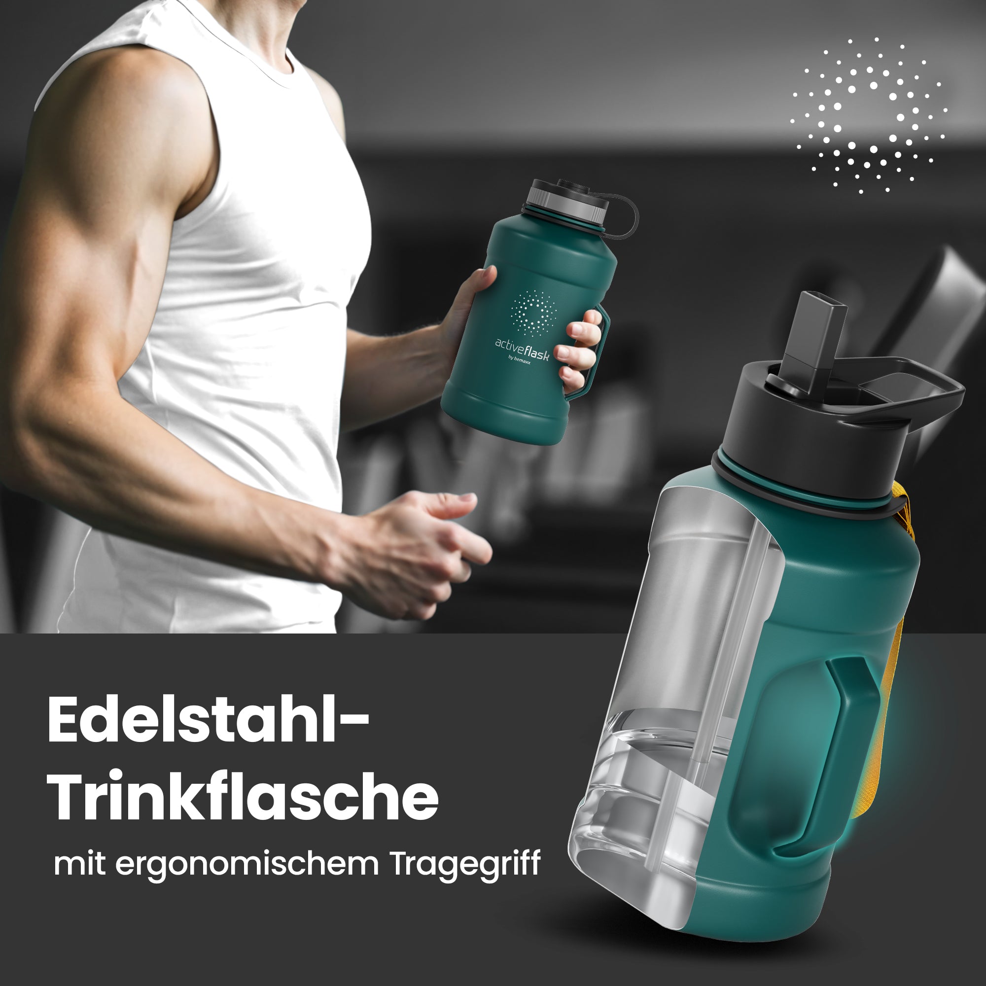 ACTIVE FLASK Single Wall 1.3L + 2.2L