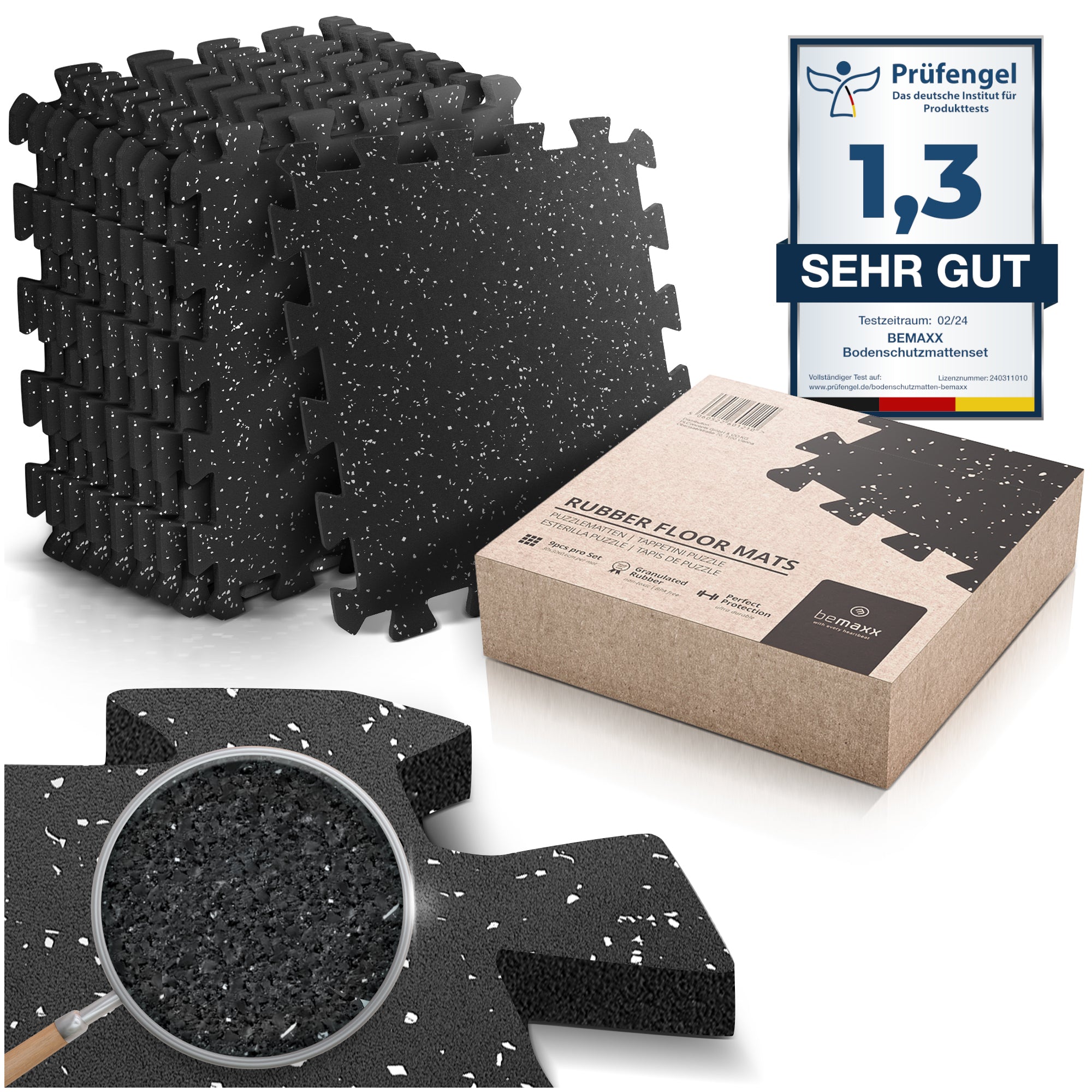 Interlocking Puzzle Mats Rubber