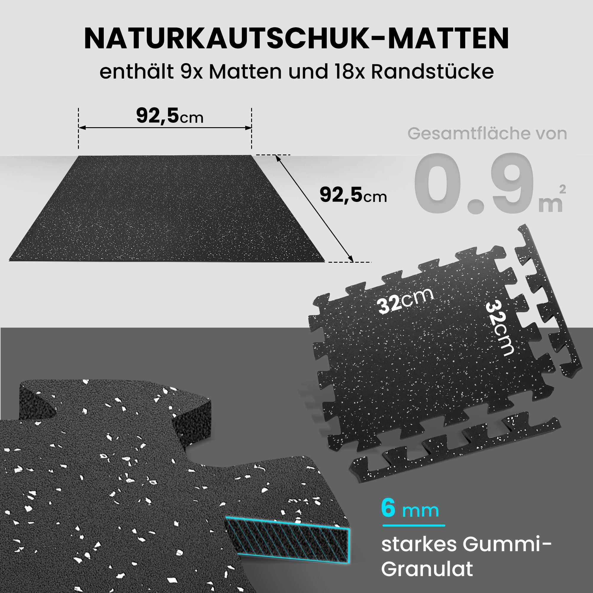 Interlocking Puzzle Mats Rubber