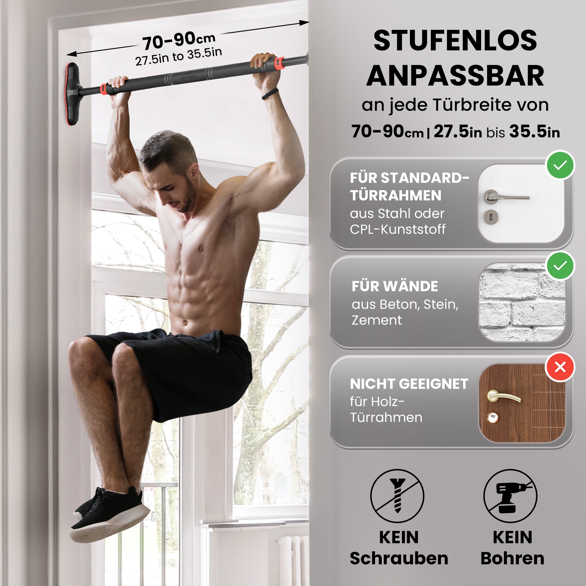 Pull Up Bar Door Frame