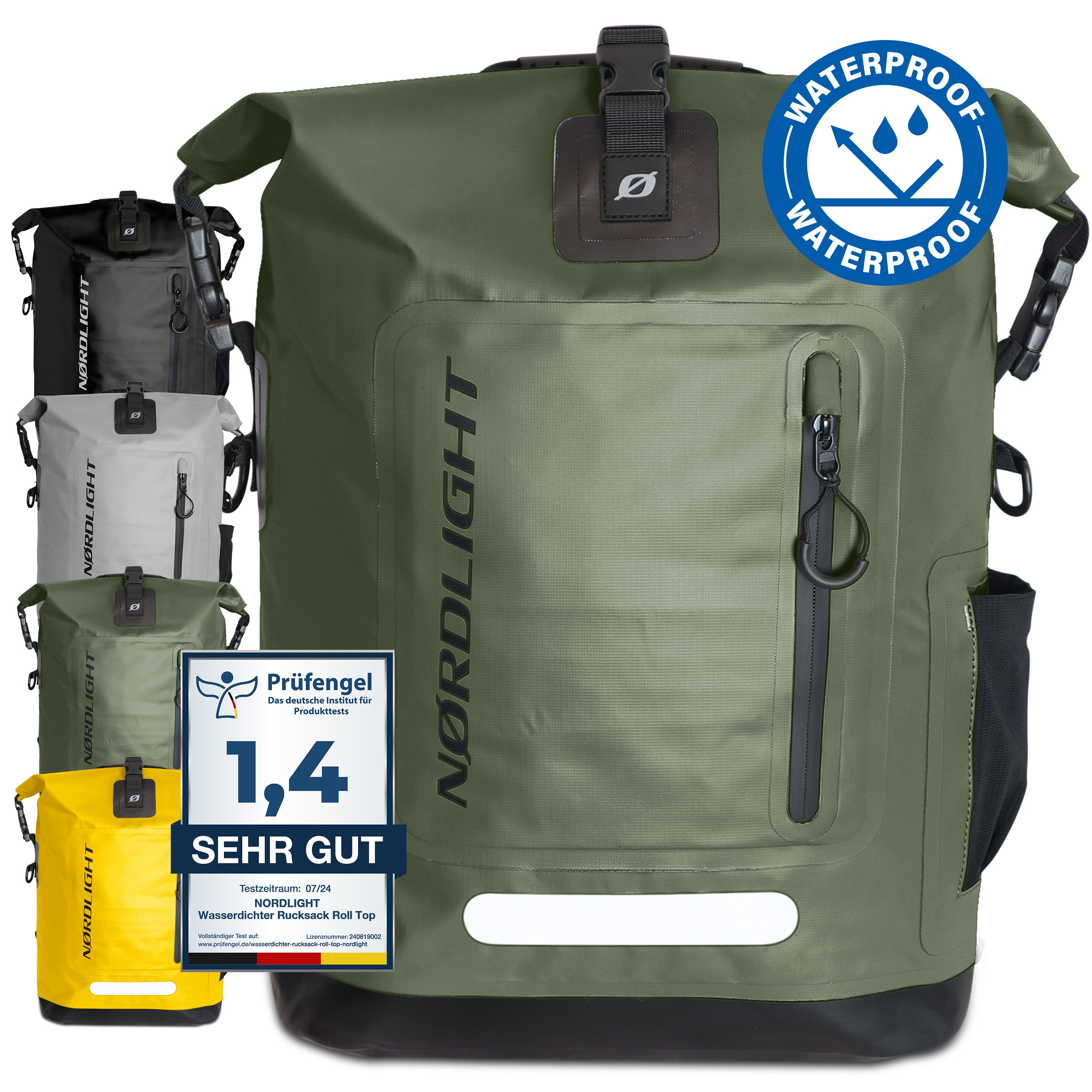 Nordlight | Backpack Roll Top 25L