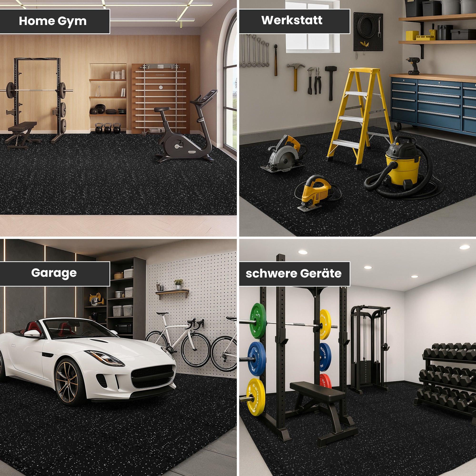 Bodenschutzmatten Rubber Top