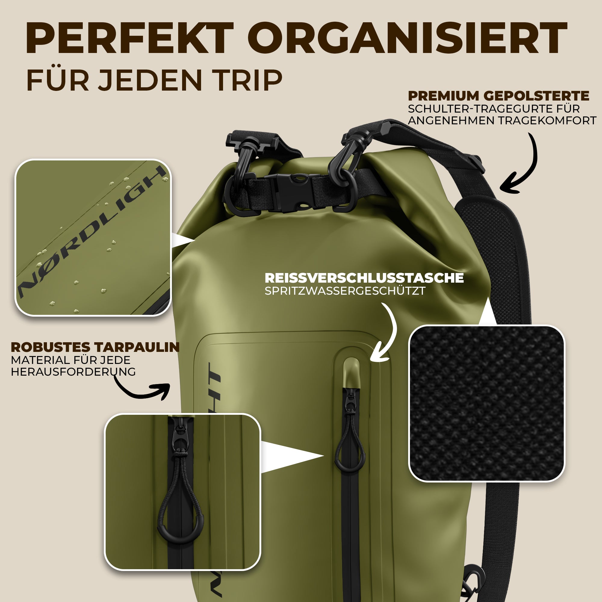 Nordlight | Dry Bag Tarpaulin