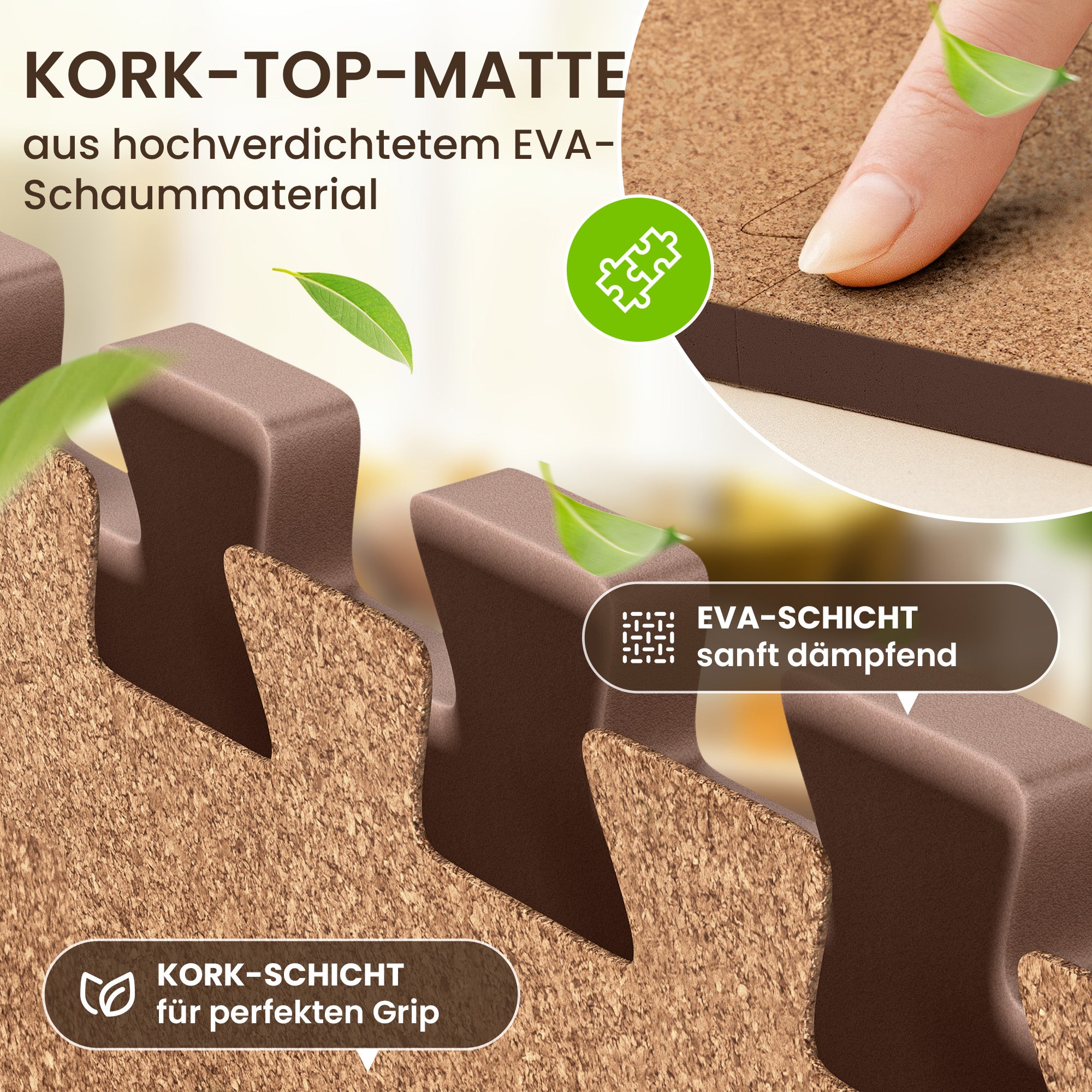 Bodenschutzmatten Cork