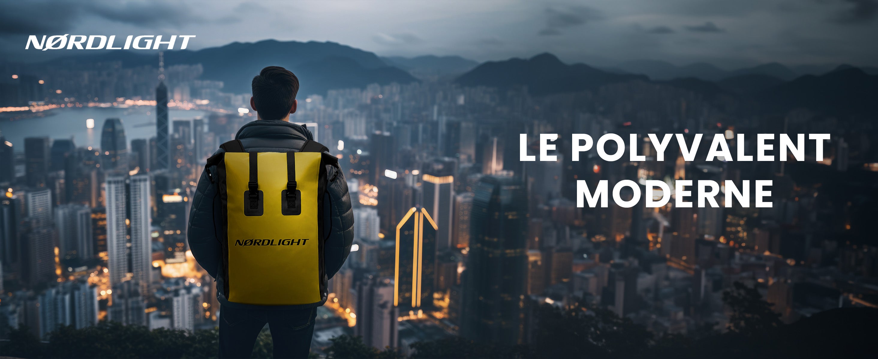 Sac à dos Nørdlight 35L – polyvalent moderne pour ville, voyages et aventures en plein air