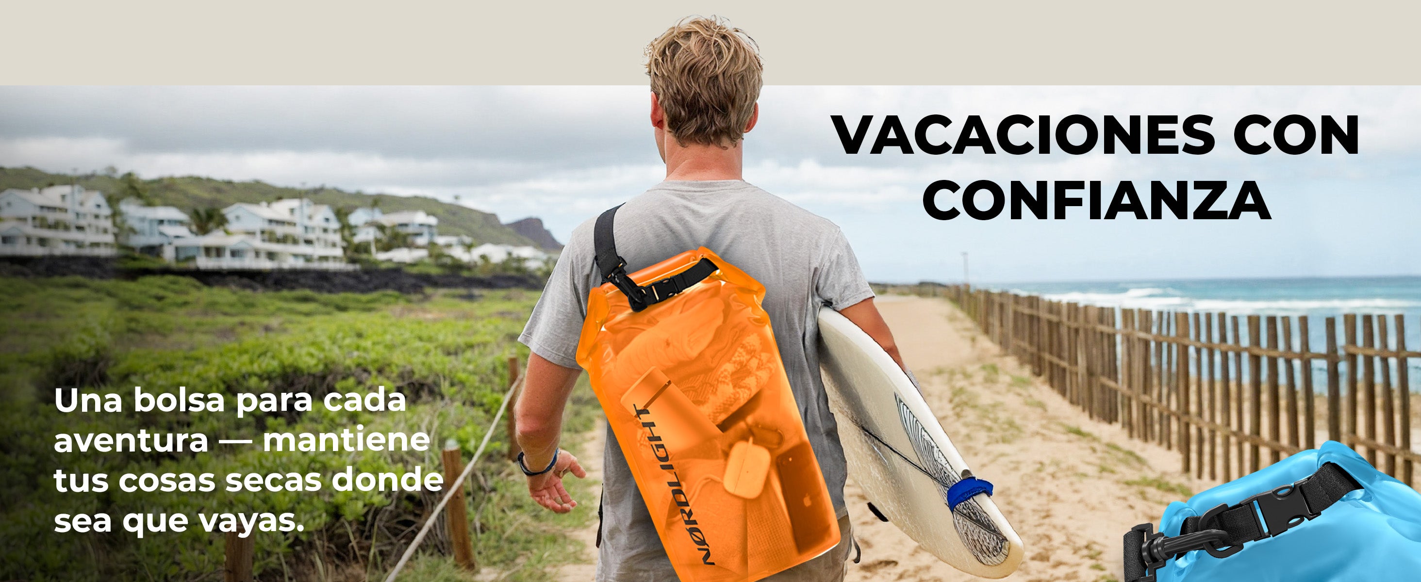 Viaja sin preocupaciones con Nørdlight – mantiene tus pertenencias secas dondequiera que vayas