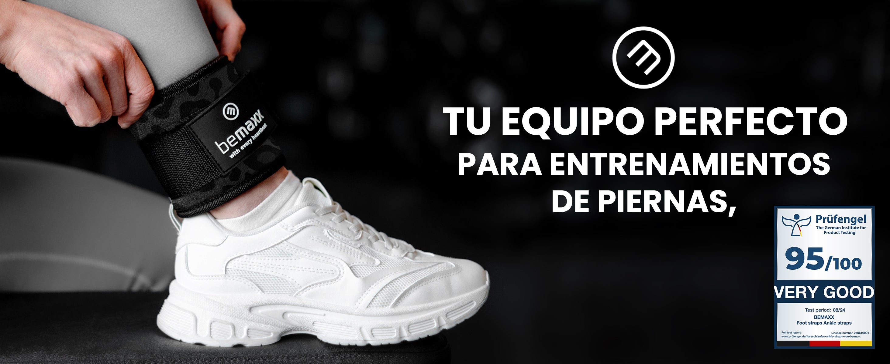 Correas de tobillo bemaxx – equipo ideal para piernas, 95/100 en test alemán