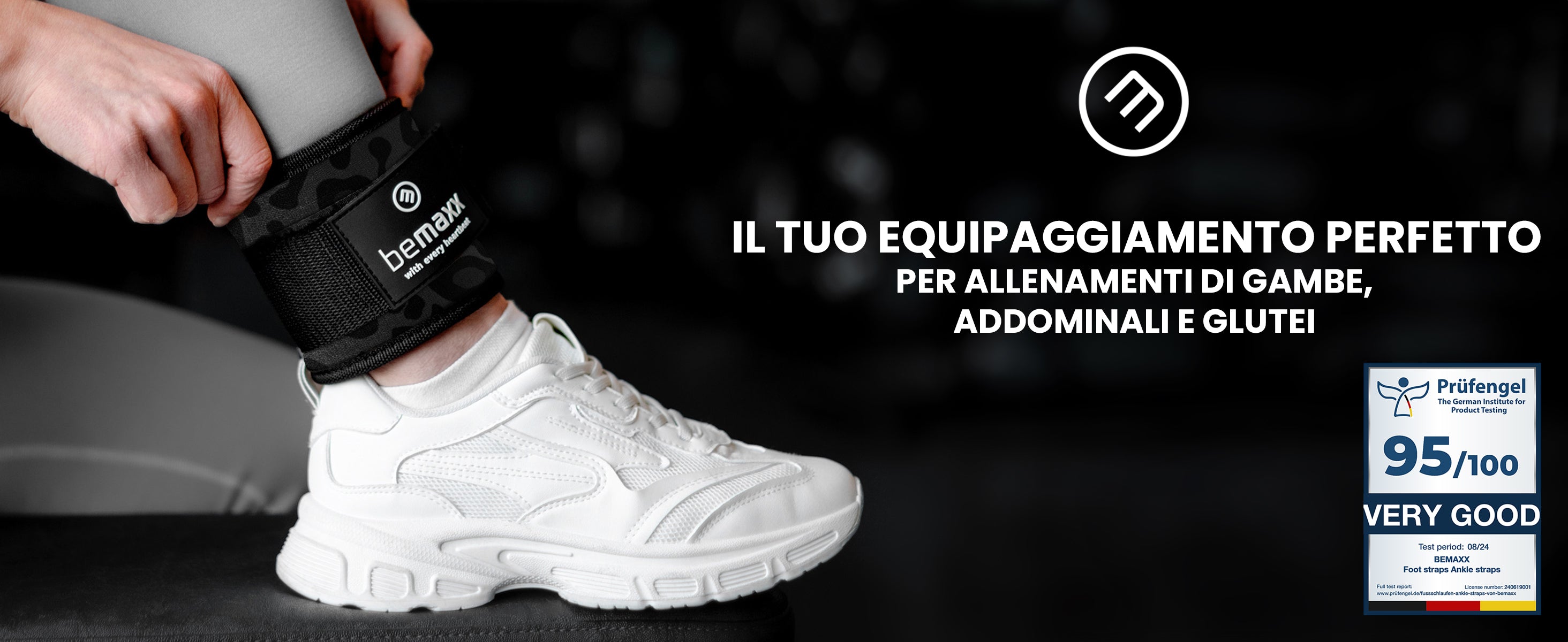 Cavigliere bemaxx – perfette per gambe, valutazione 95/100 da tester tedeschi
