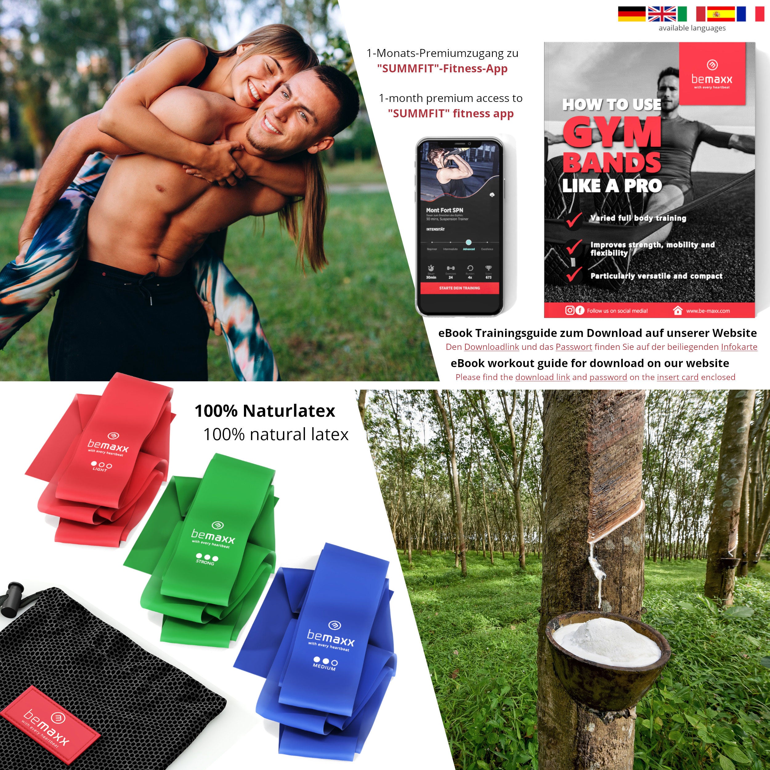 Gym Bands Set