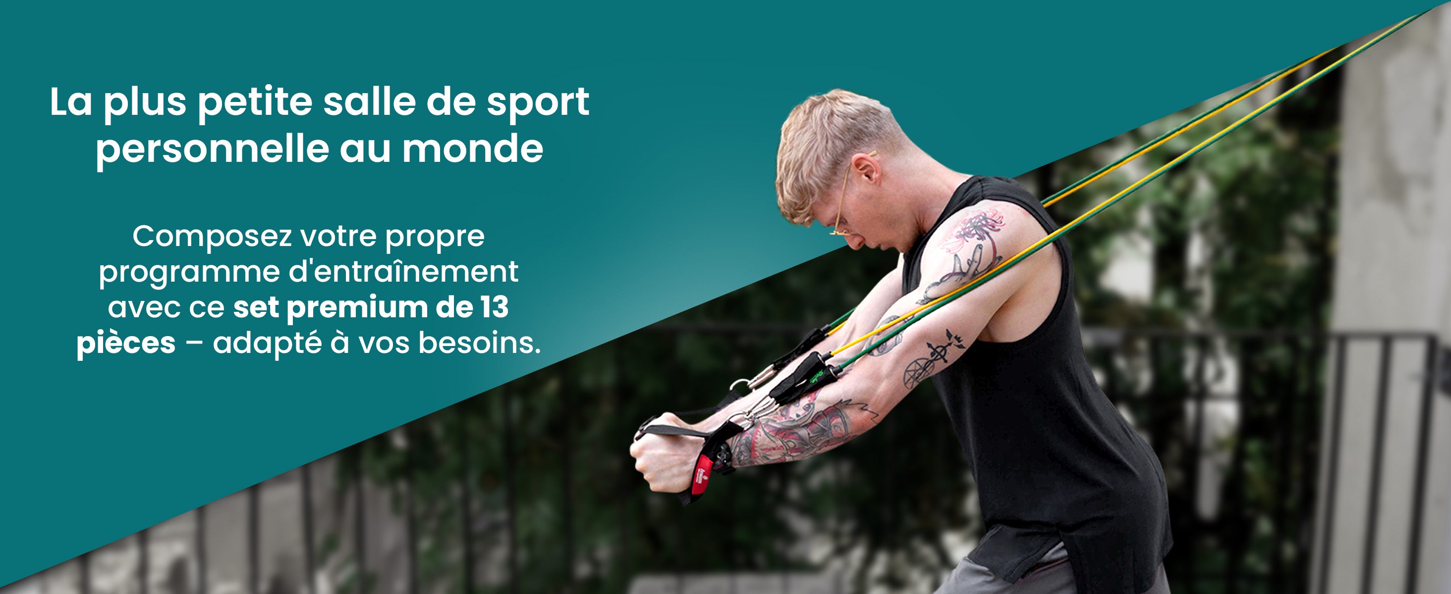 Ensemble bemaxx – la plus petite salle de sport personnelle au monde