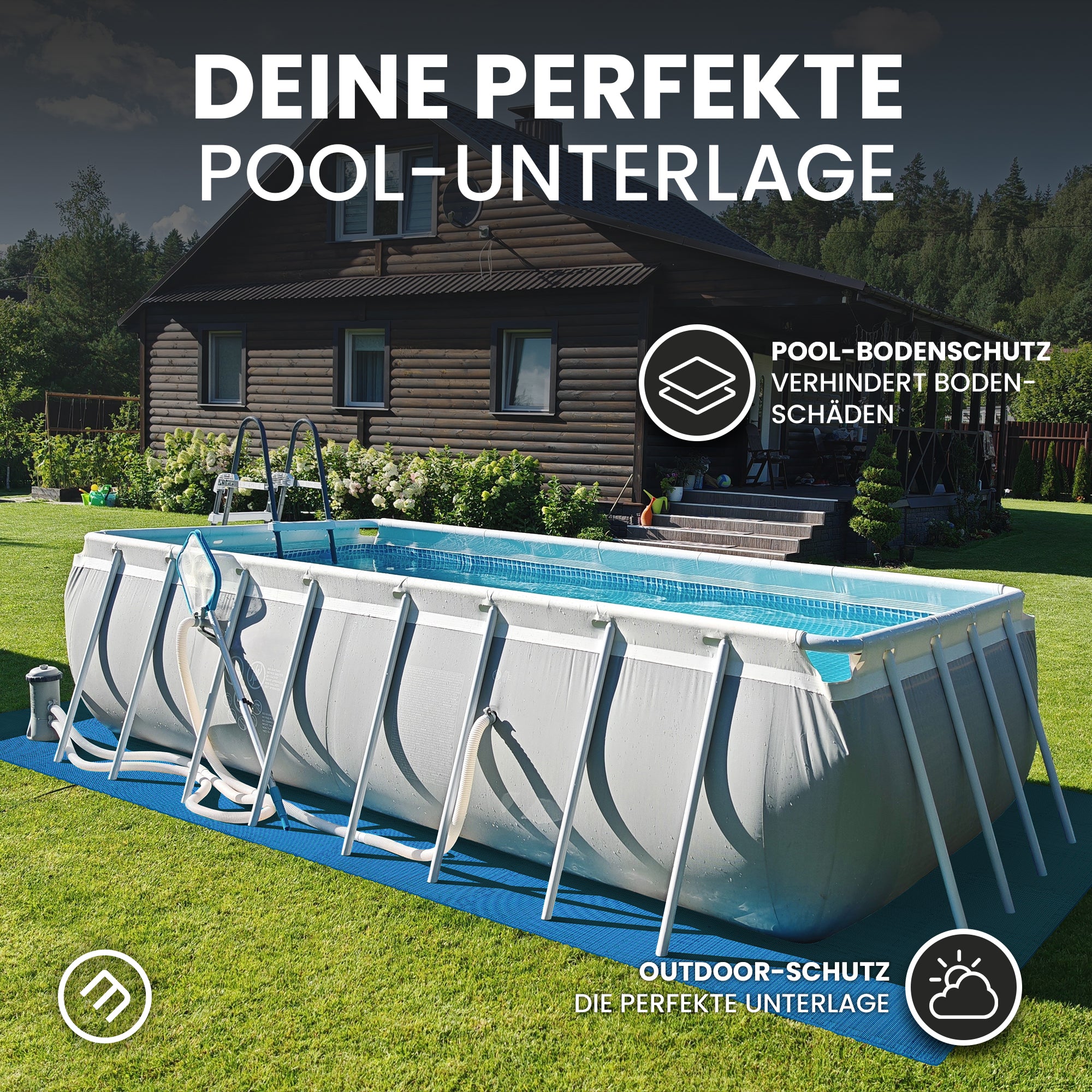 Ensemble de tapis de protection des sols
