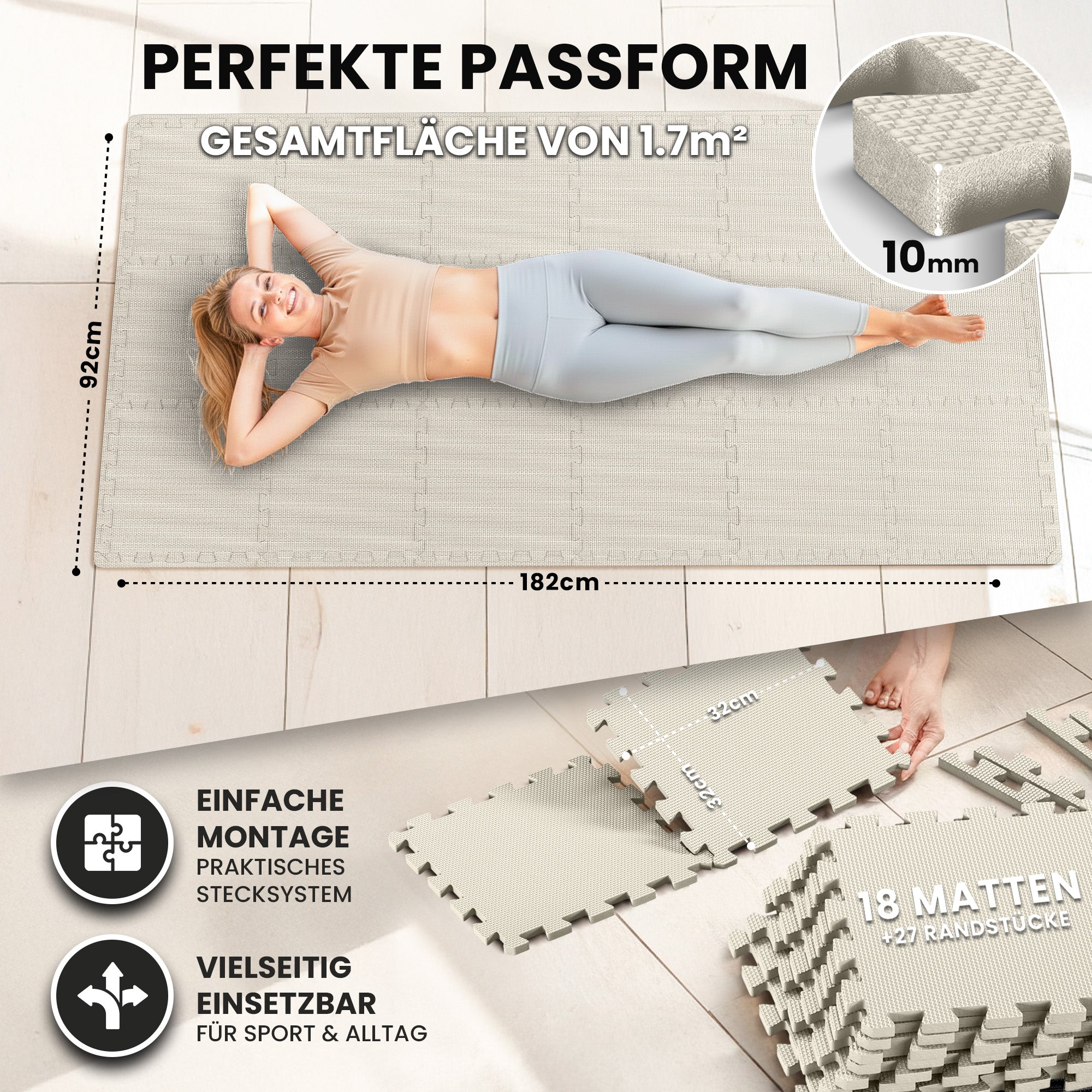 Ensemble de tapis de protection des sols