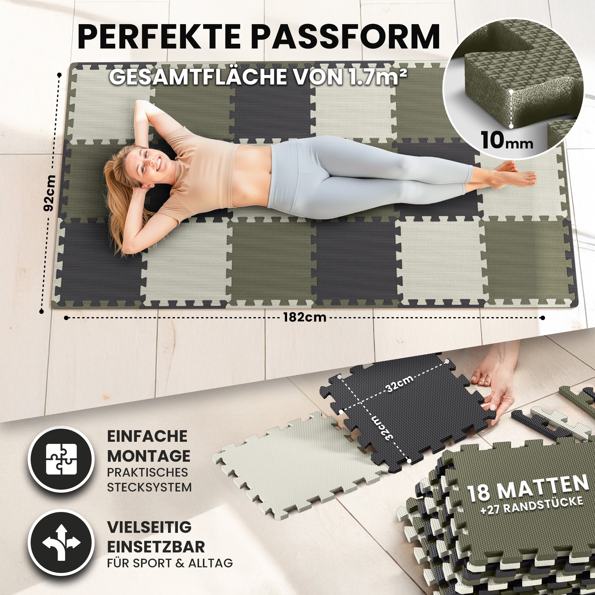 Interlocking Puzzle Mats