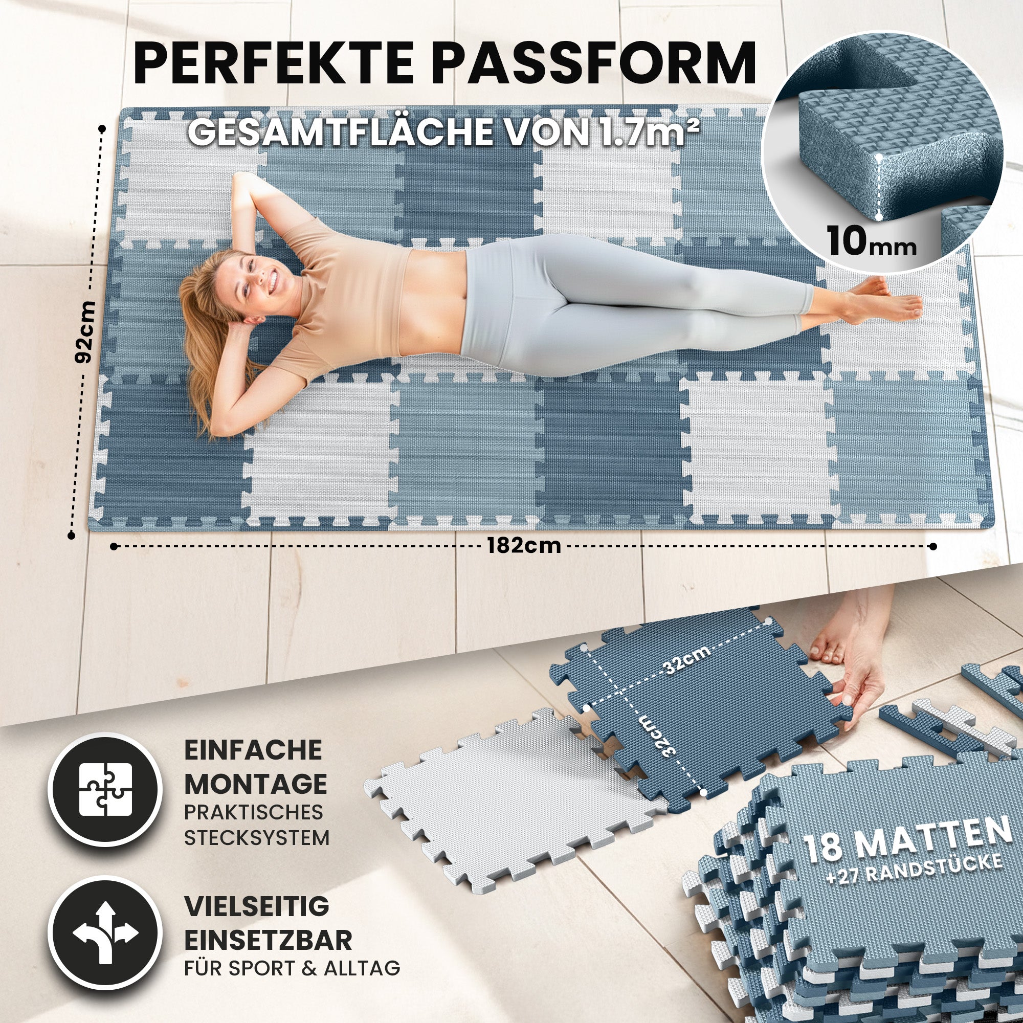 Ensemble de tapis de protection des sols