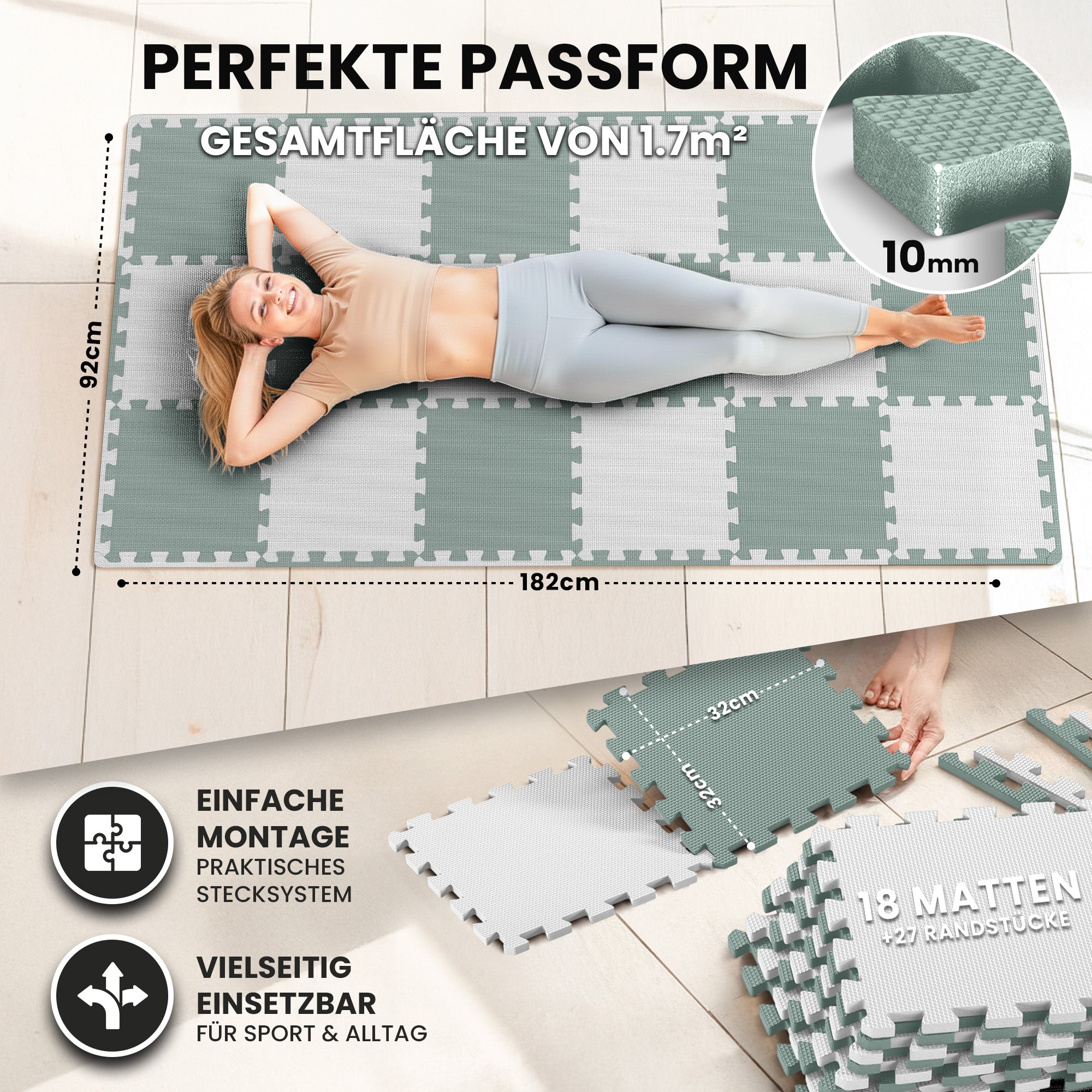 Ensemble de tapis de protection des sols