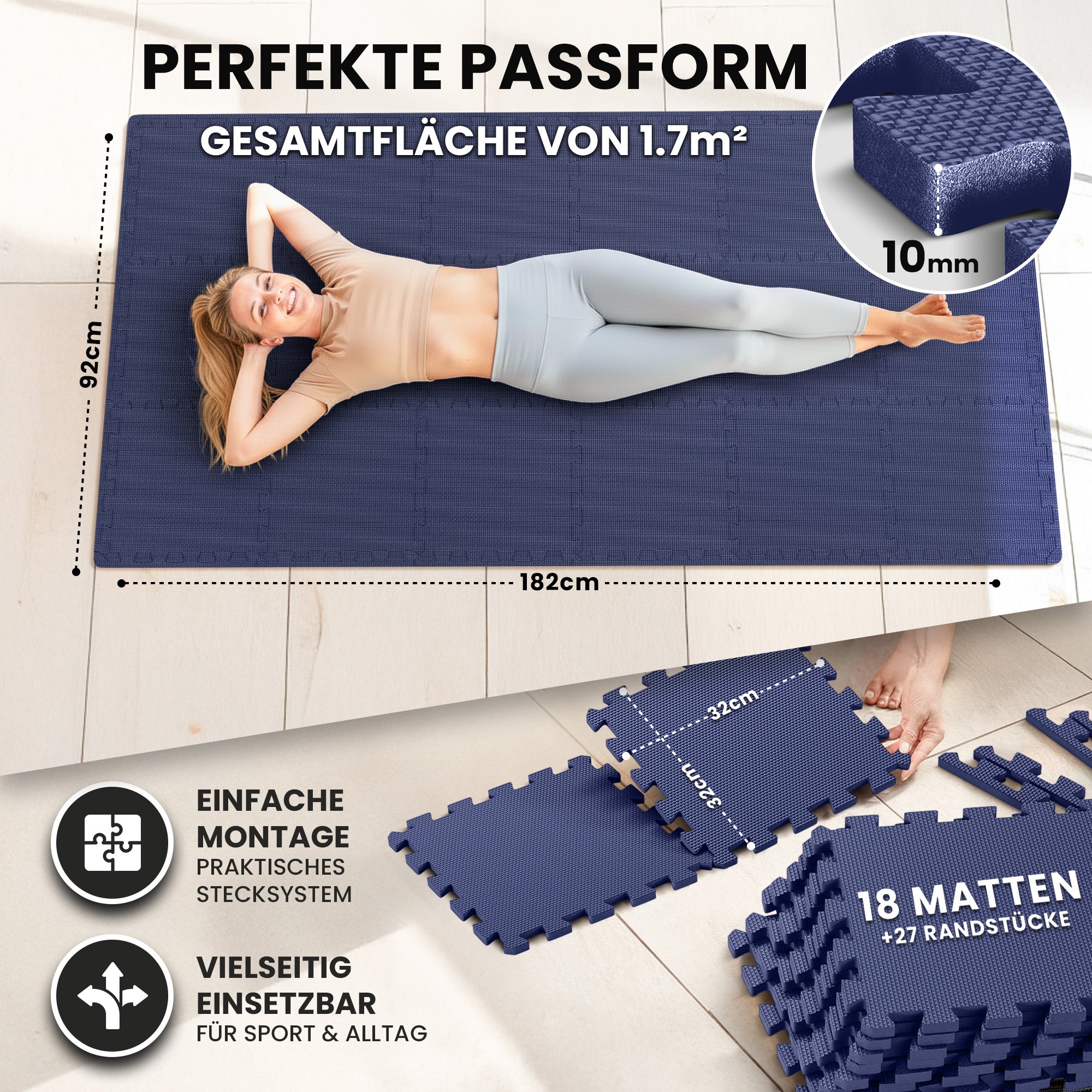 Ensemble de tapis de protection des sols