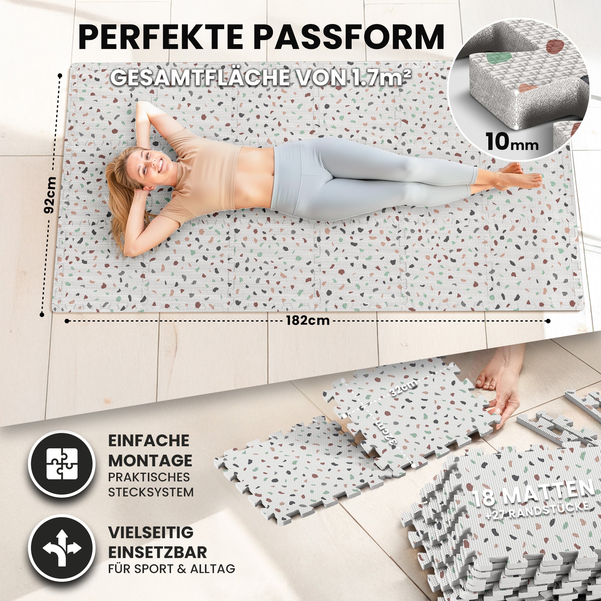 Ensemble de tapis de protection des sols