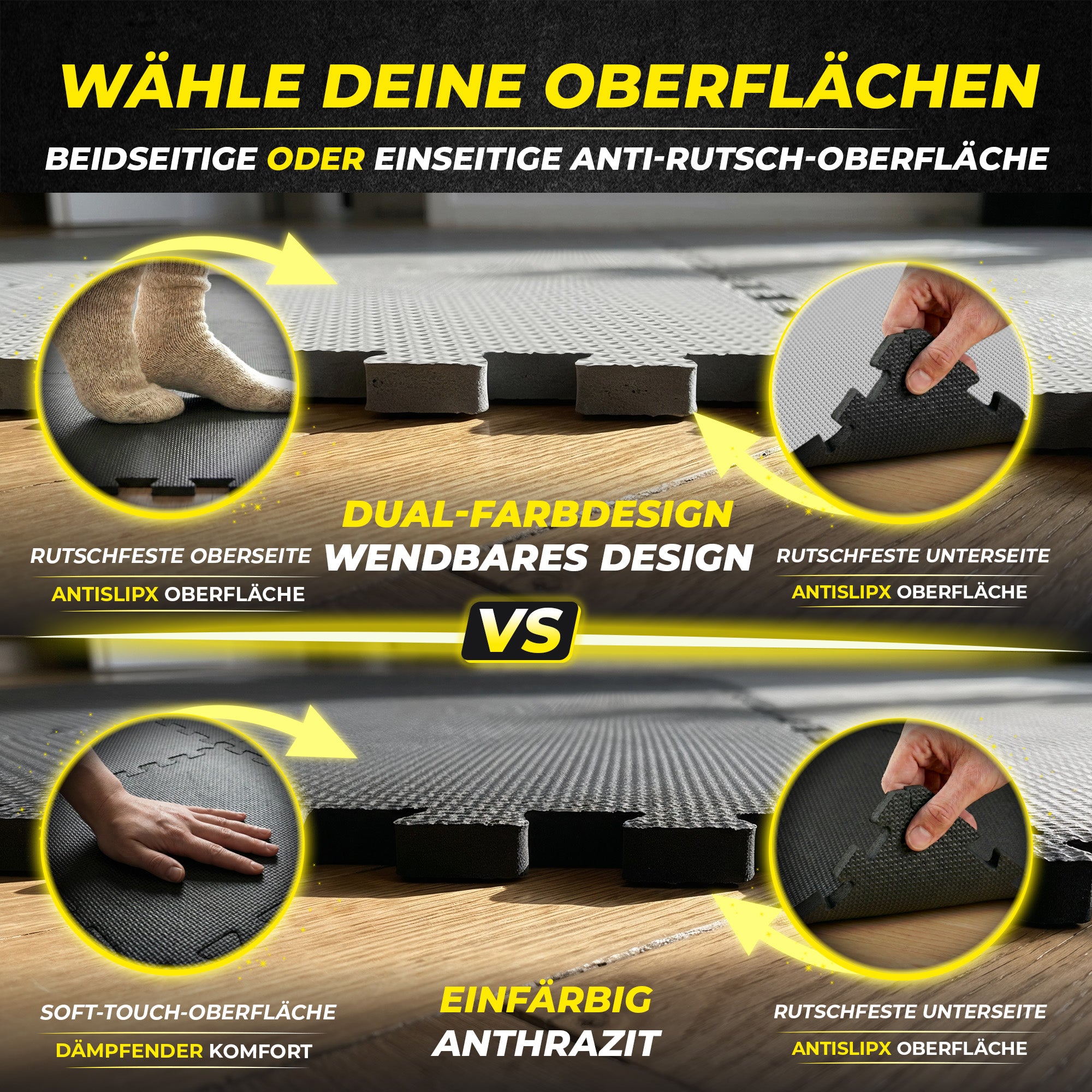 Puzzlemats Antislip