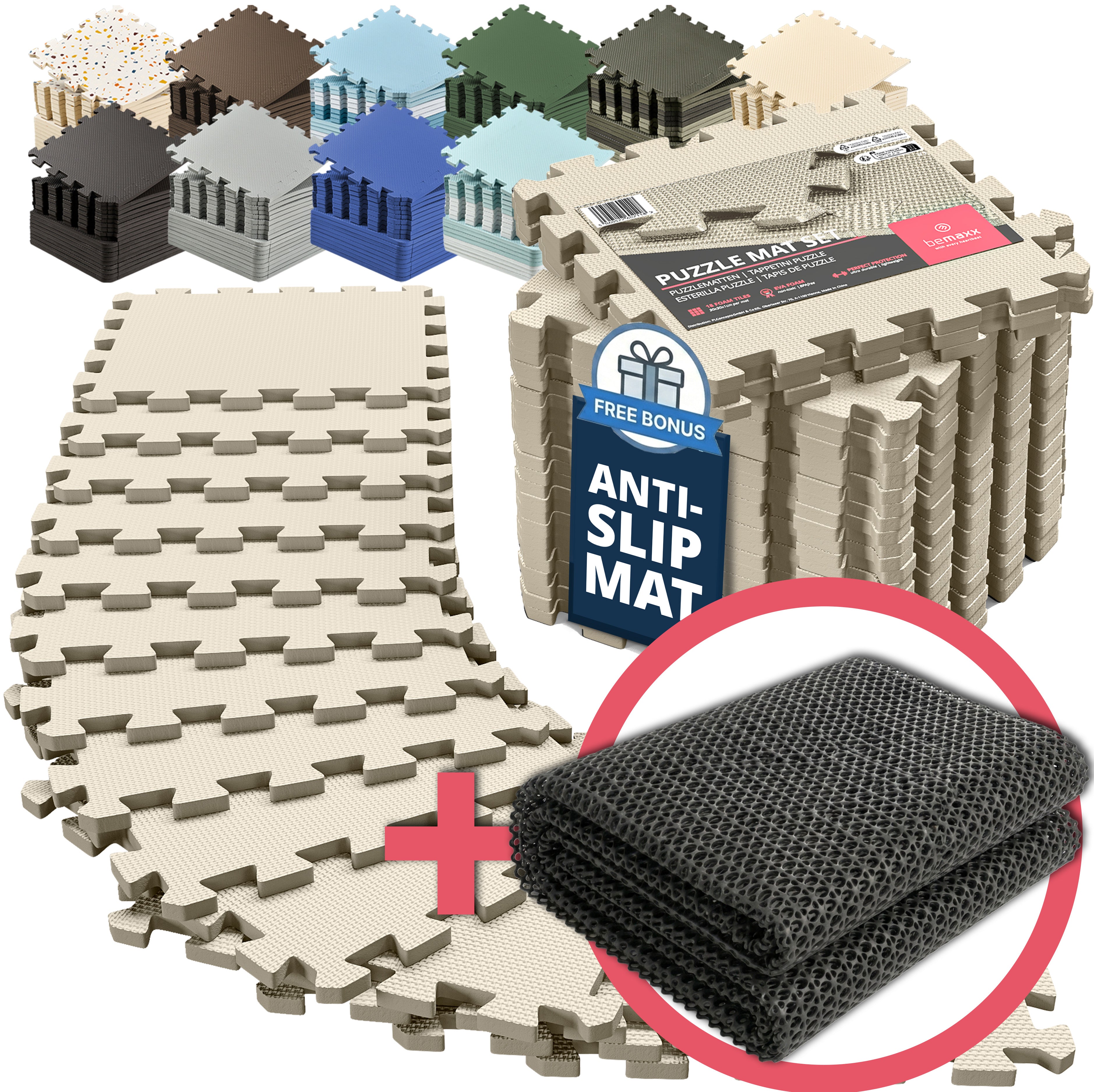 Ensemble de tapis de protection des sols