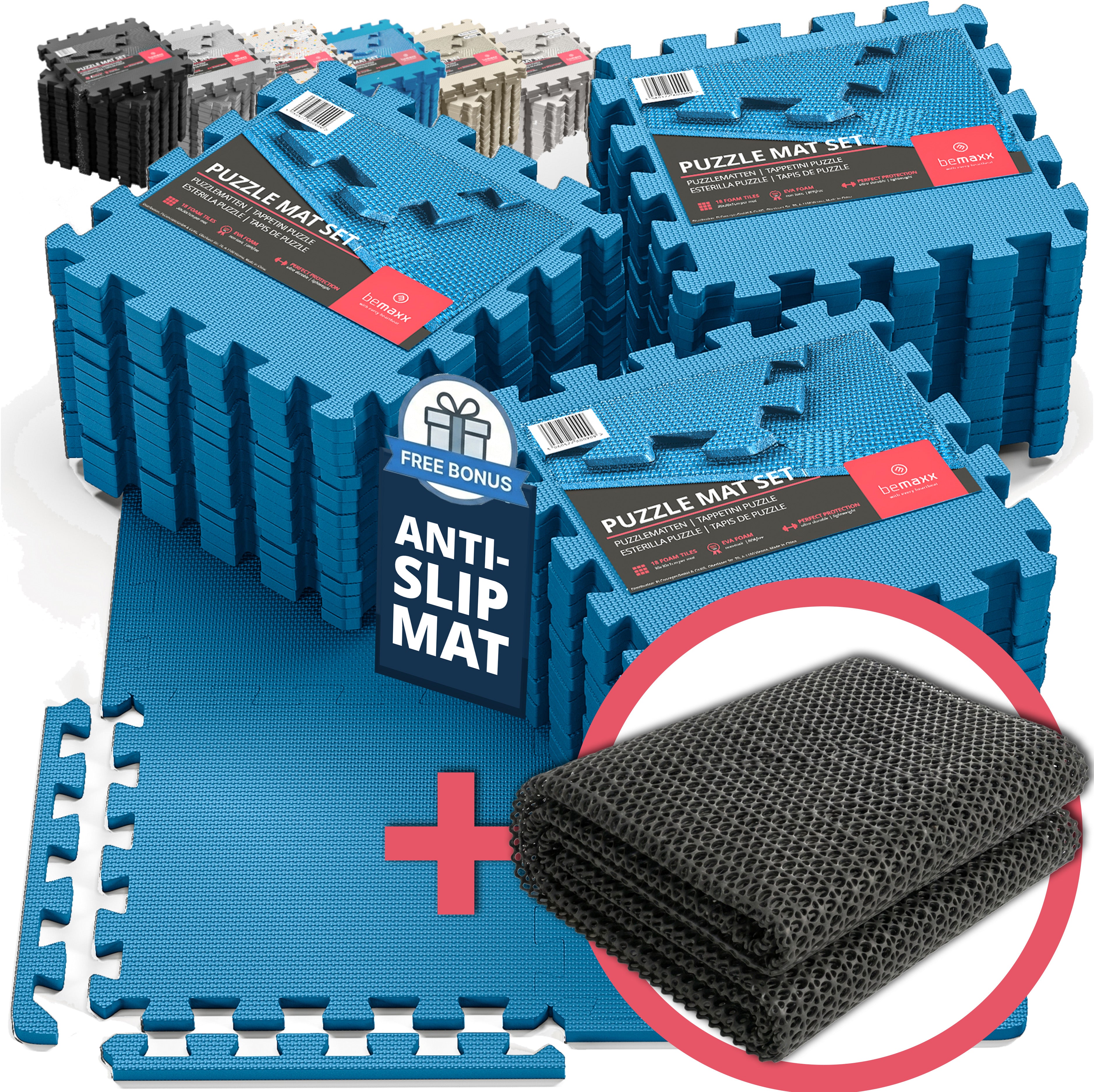 Ensemble de tapis de protection des sols