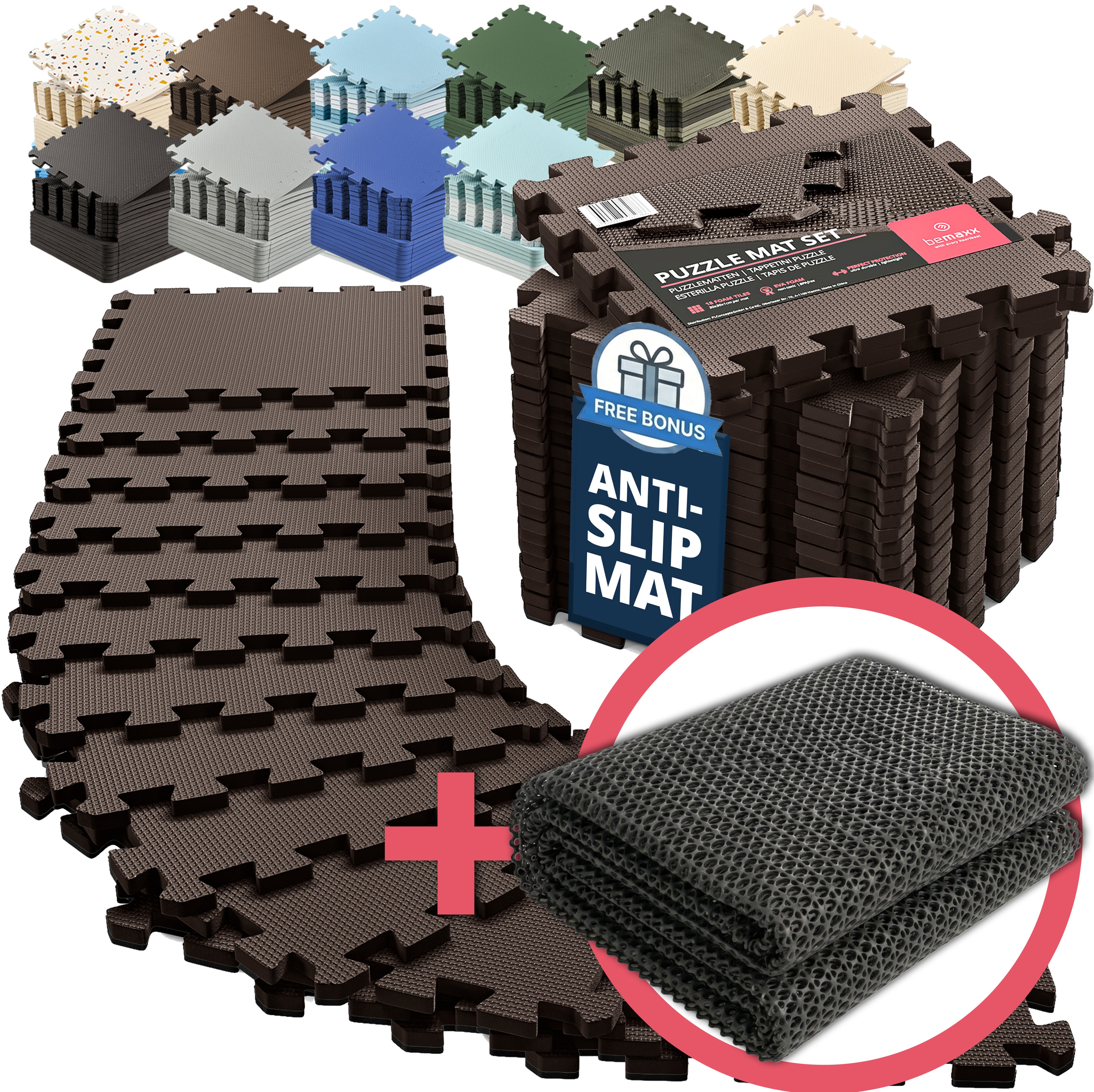 Ensemble de tapis de protection des sols