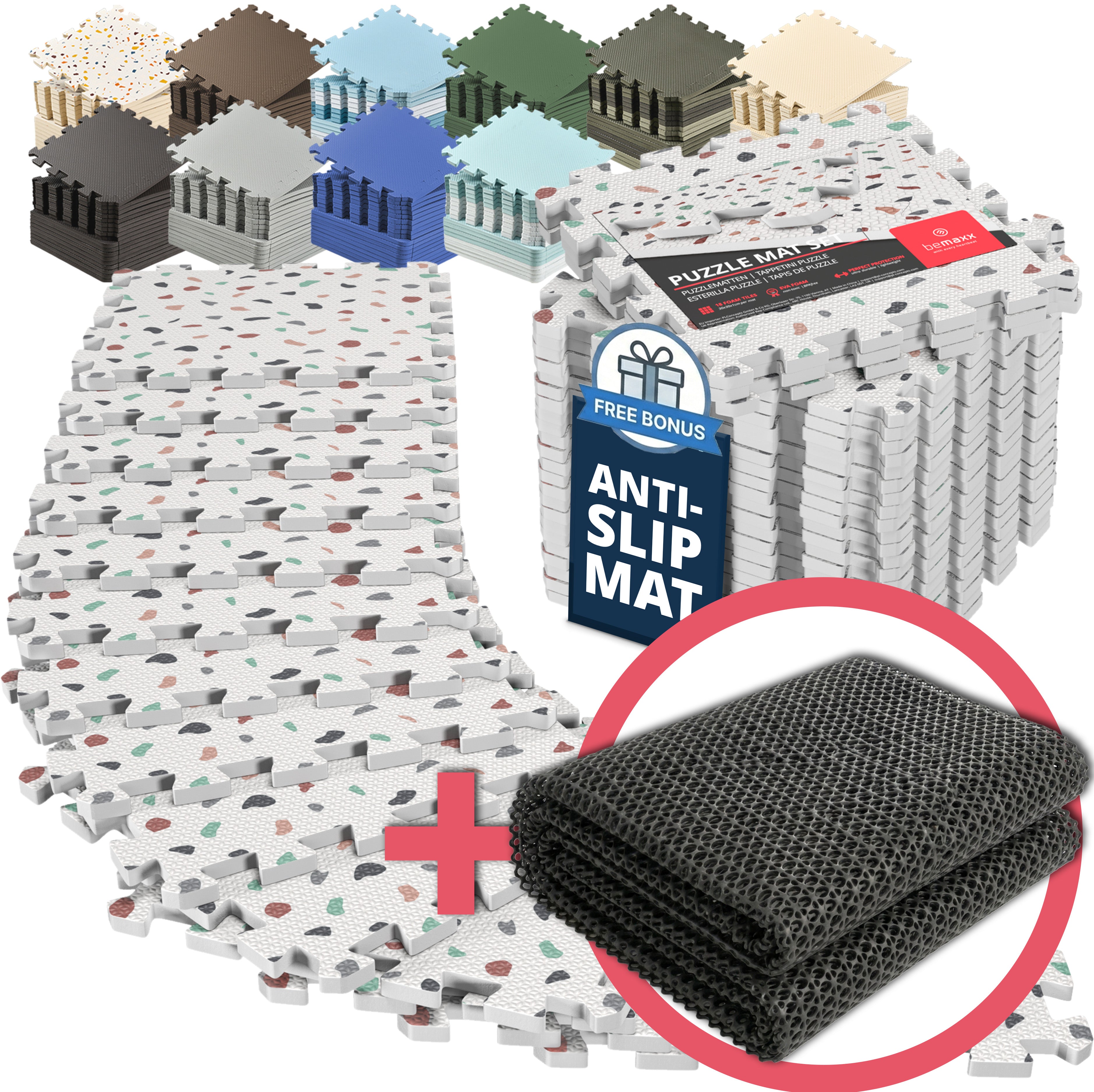 Ensemble de tapis de protection des sols