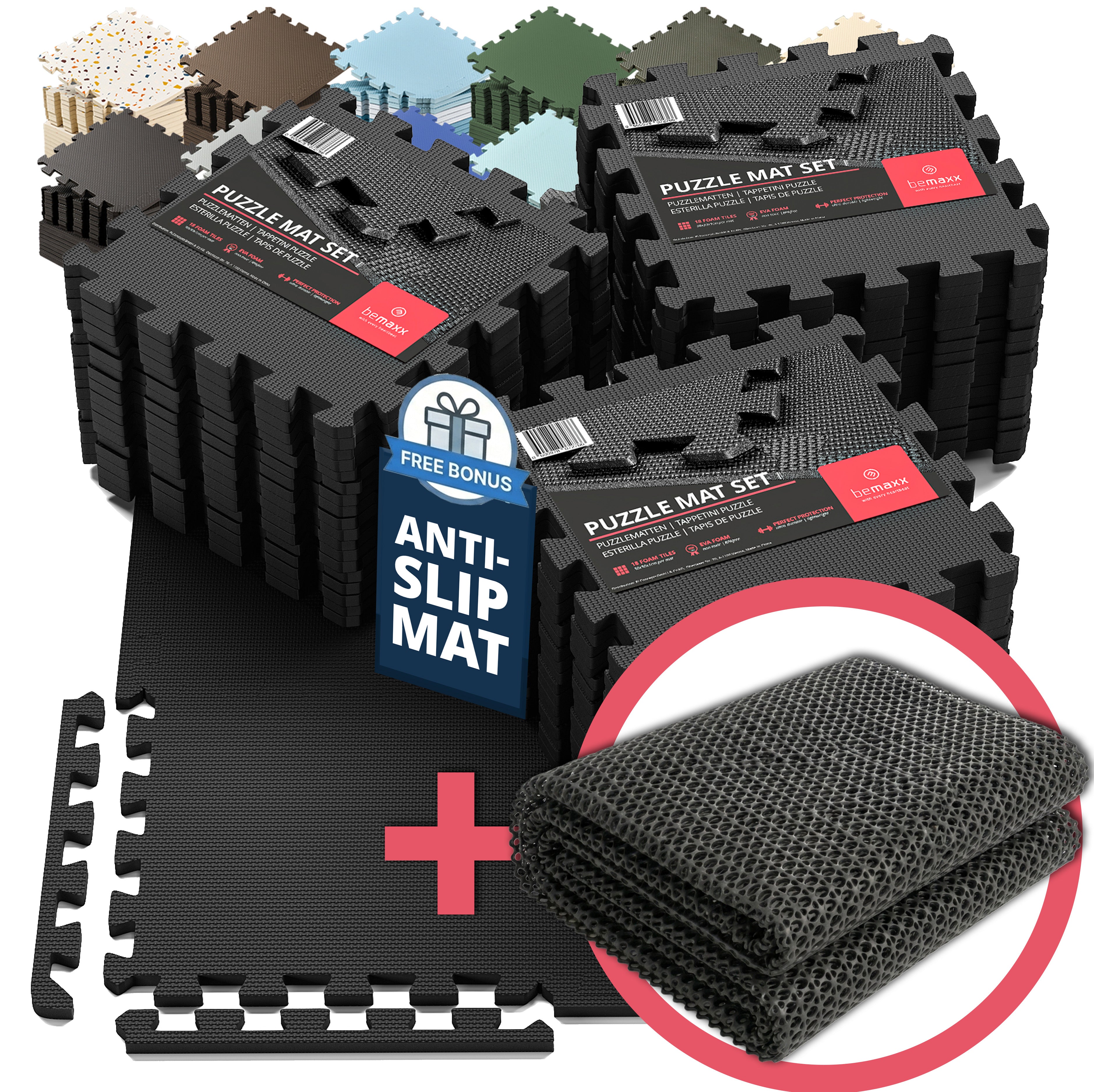 Ensemble de tapis de protection des sols