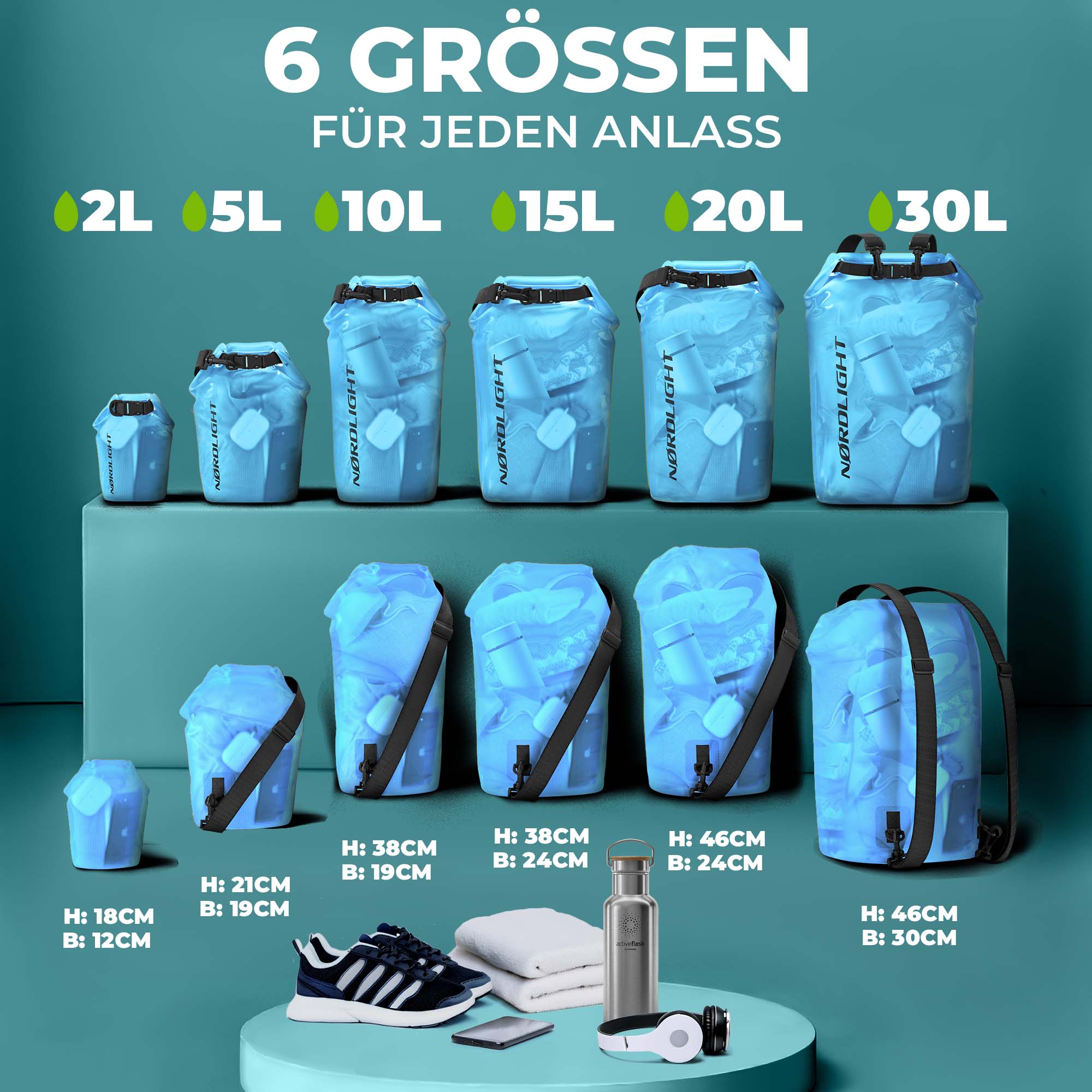 bemaxx x Nordlight | Dry Bag