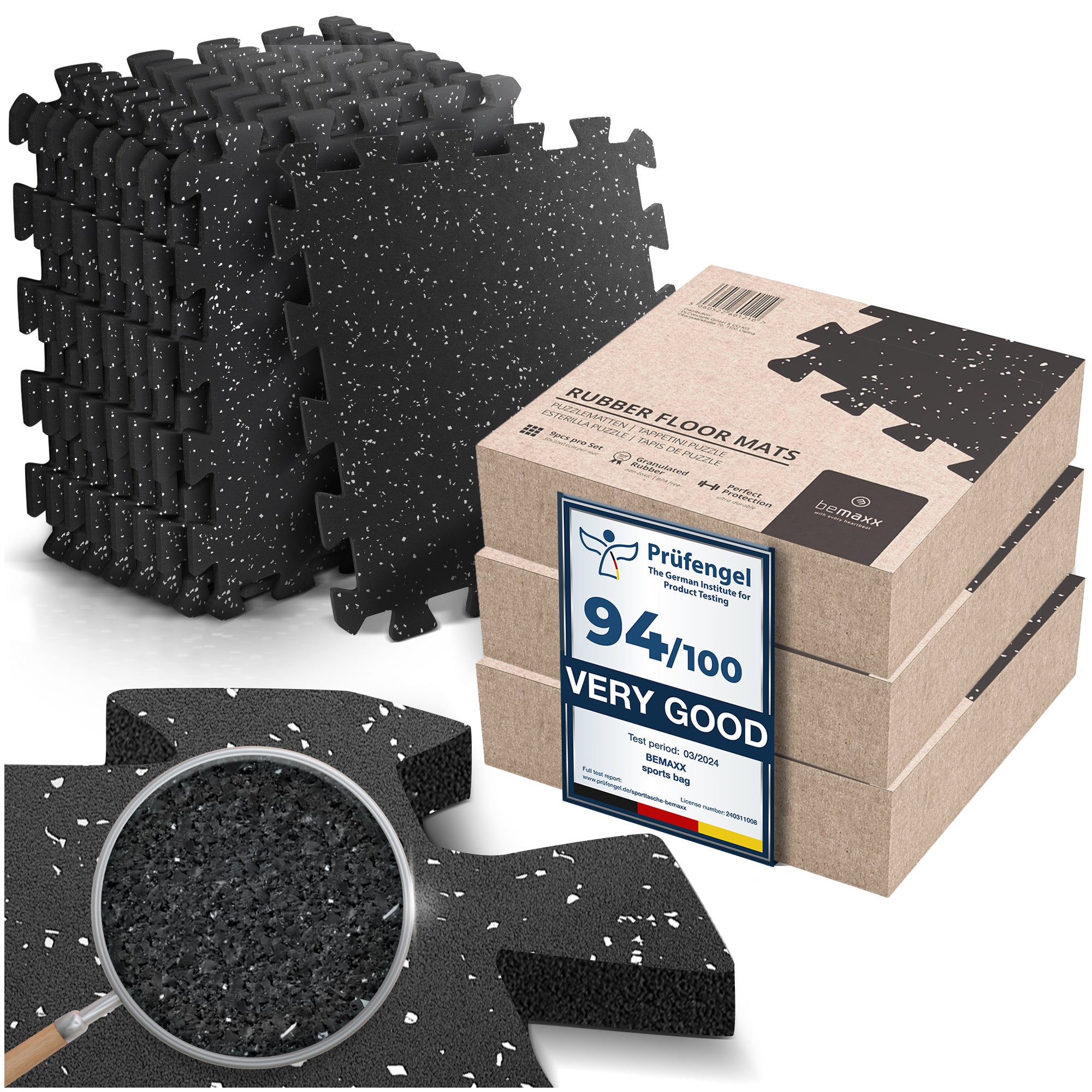 Interlocking Puzzle Mats Rubber