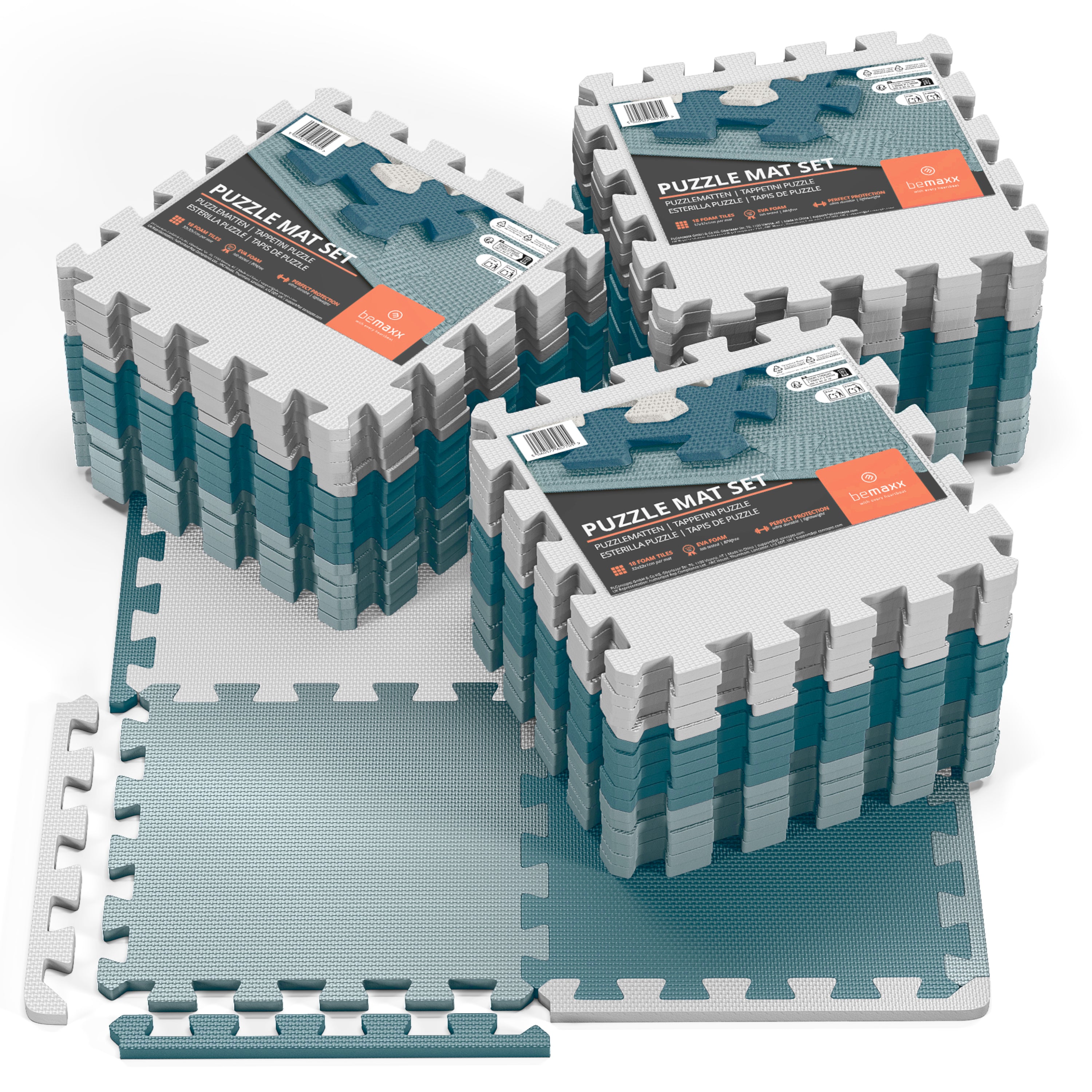 Bodenschutzmatten Set EVA (18 Matten pro Set)
