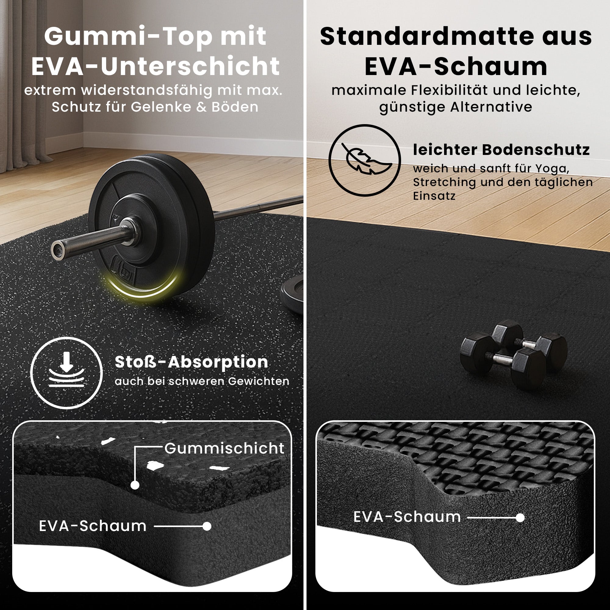 Bodenschutzmatten Rubber Top