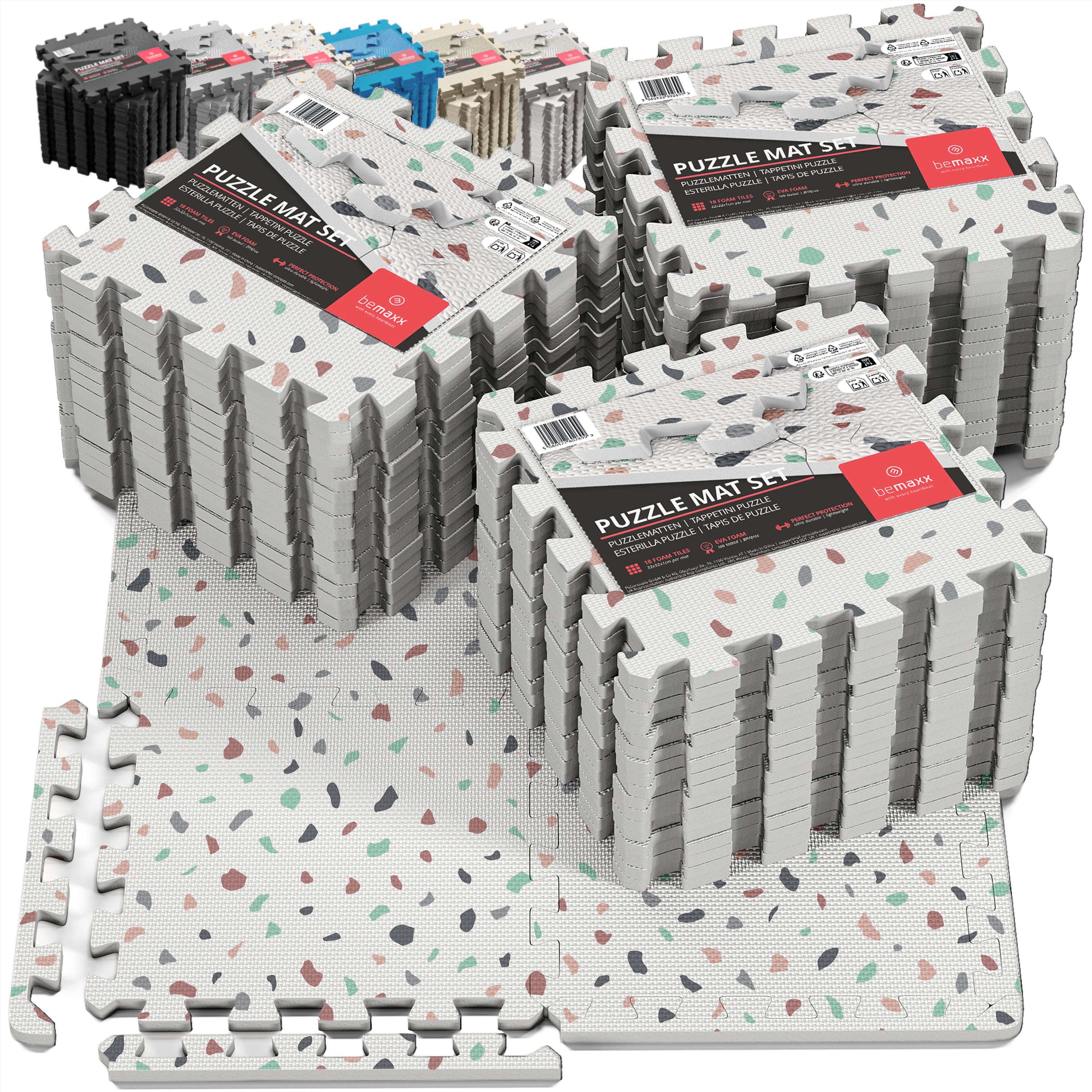 Bodenschutzmatten Set EVA (18 Matten pro Set)