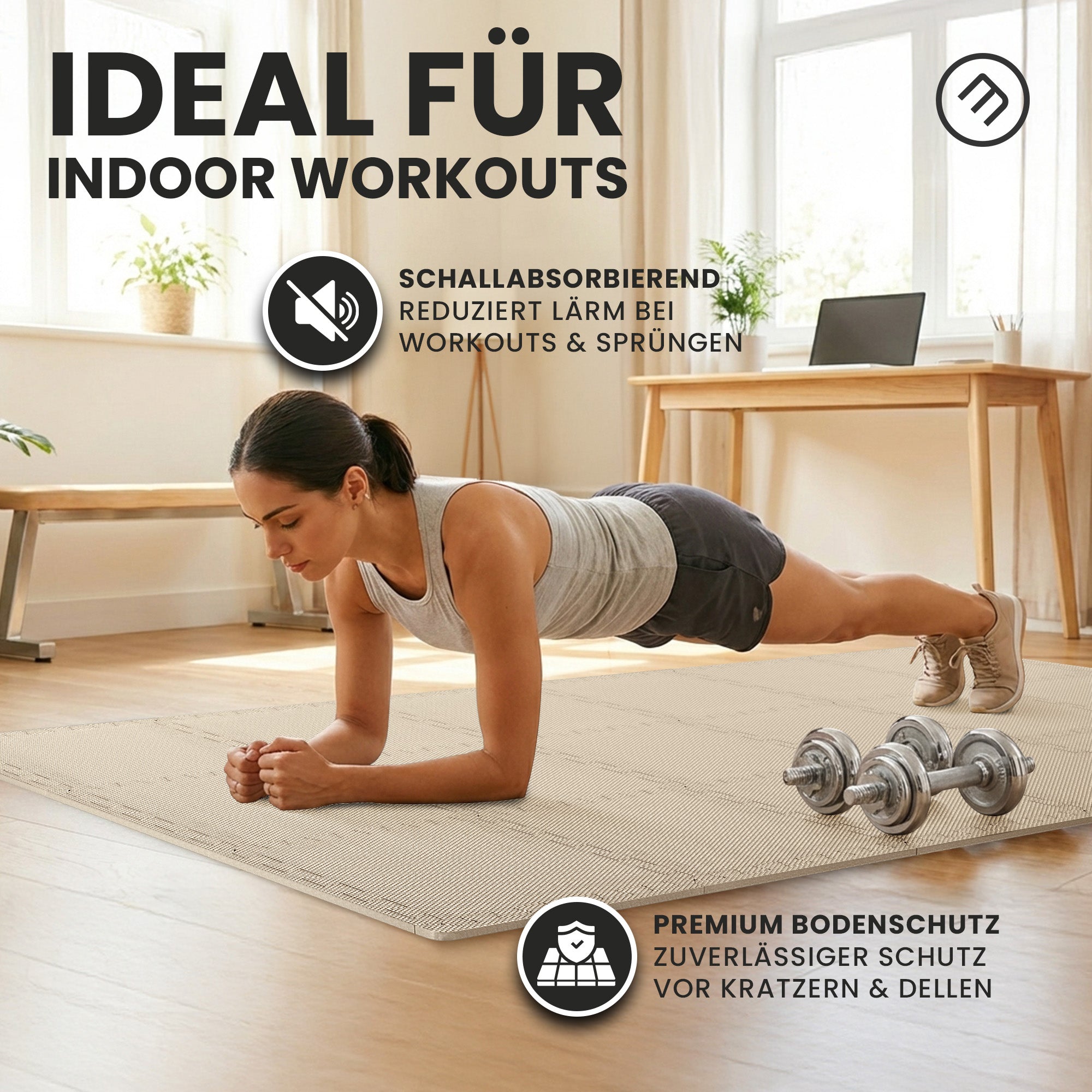 Set de alfombras de protección del suelo