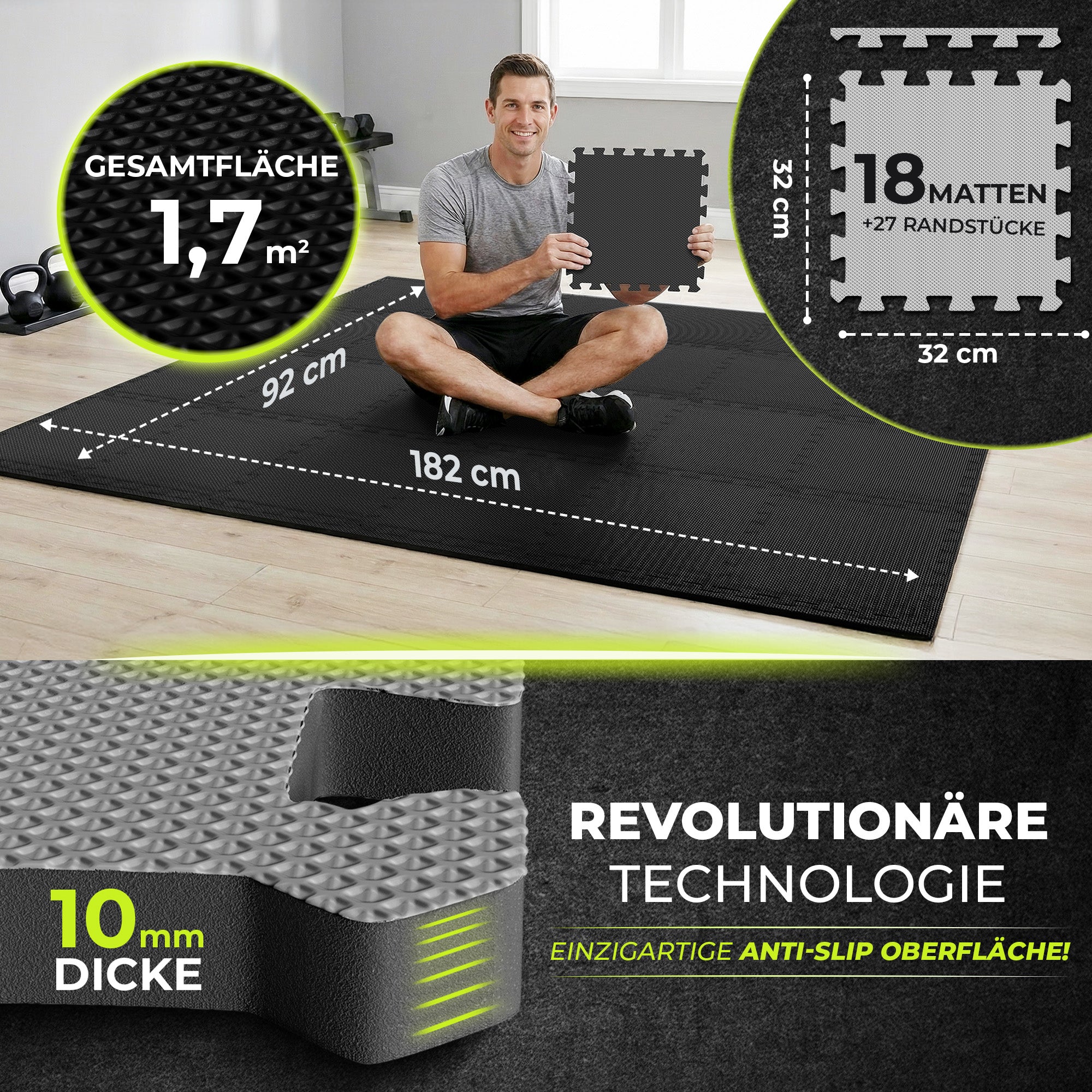 Puzzlemats Antislip